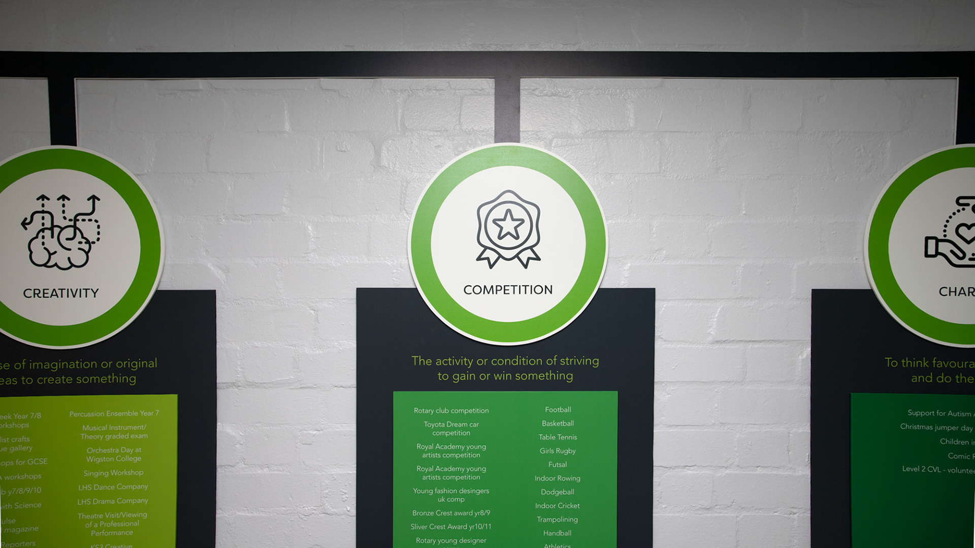 Emerald Way - Exrta Curriciular Display - LHS02