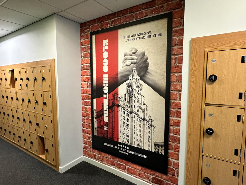 Drama - Show Posters on Brick Wall - 05