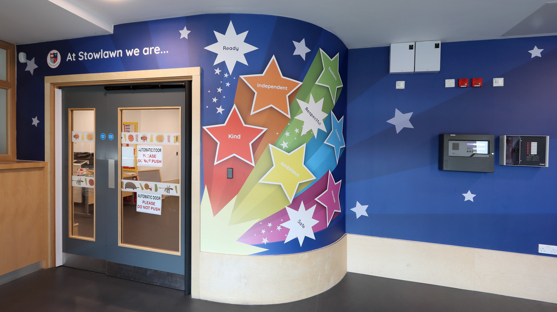 Stars School Values Wall Art - STOW3