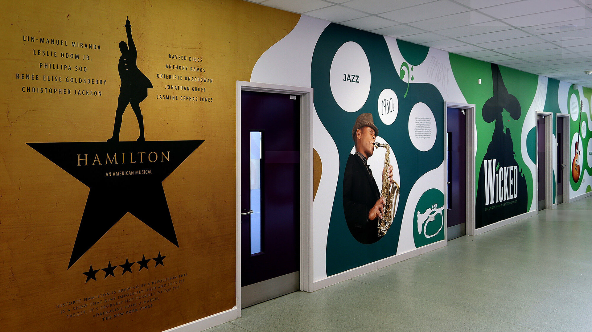 Mixed Arts Wonderwall - Funky Colourful 04