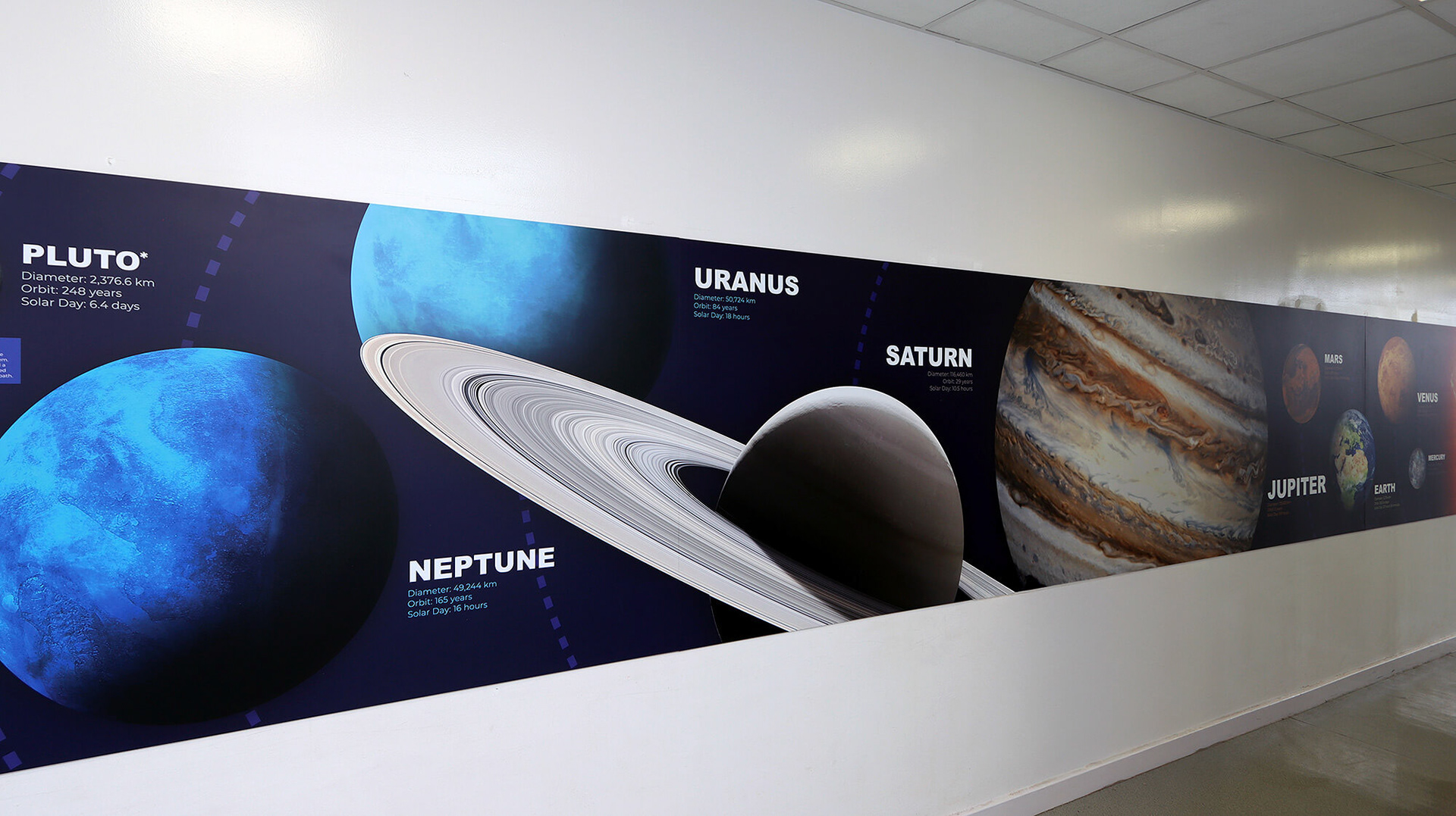 Science Corridor Panel Display - KC