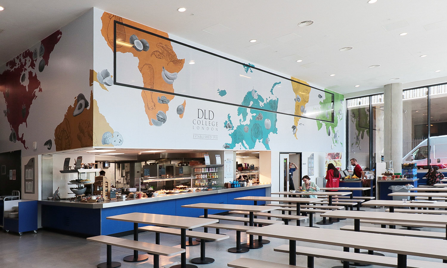 World Ingredients Canteen Wall Art - DLD02