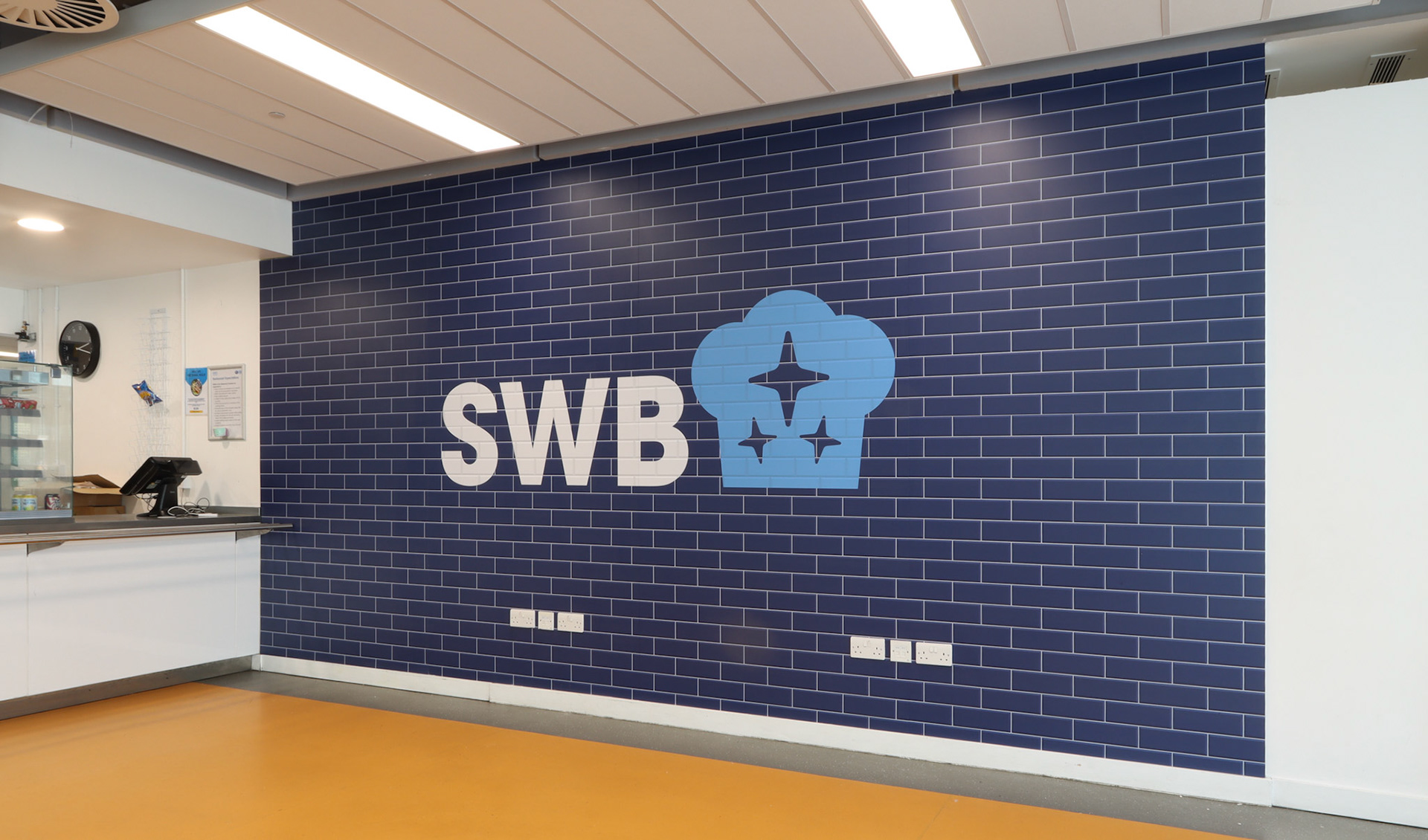 Canteen Bistro Tiles Wall Art - SWB01