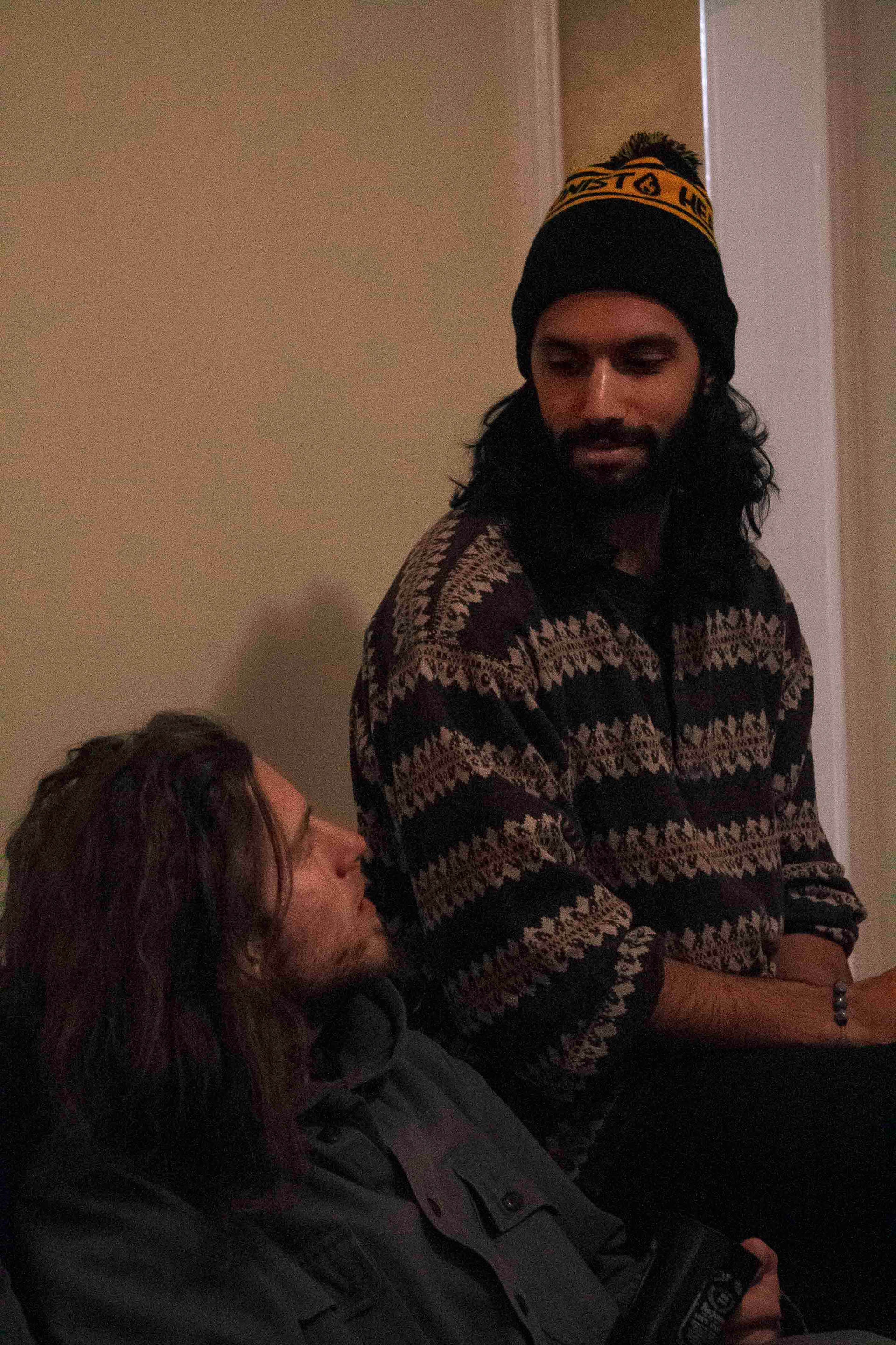ackerman and Ritual Talk behind the scenes.