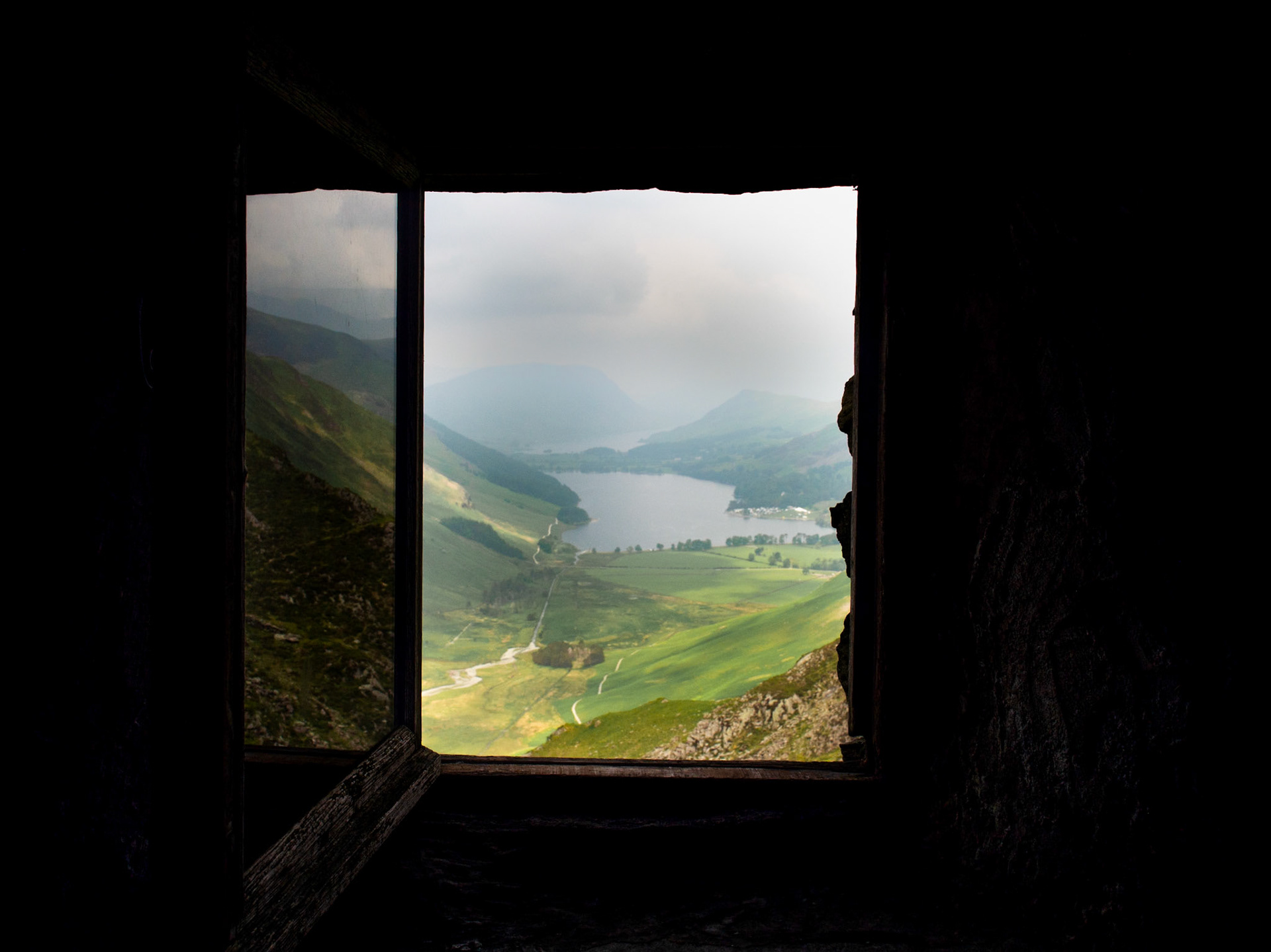 View over Lake Buttermere and Crummock Water