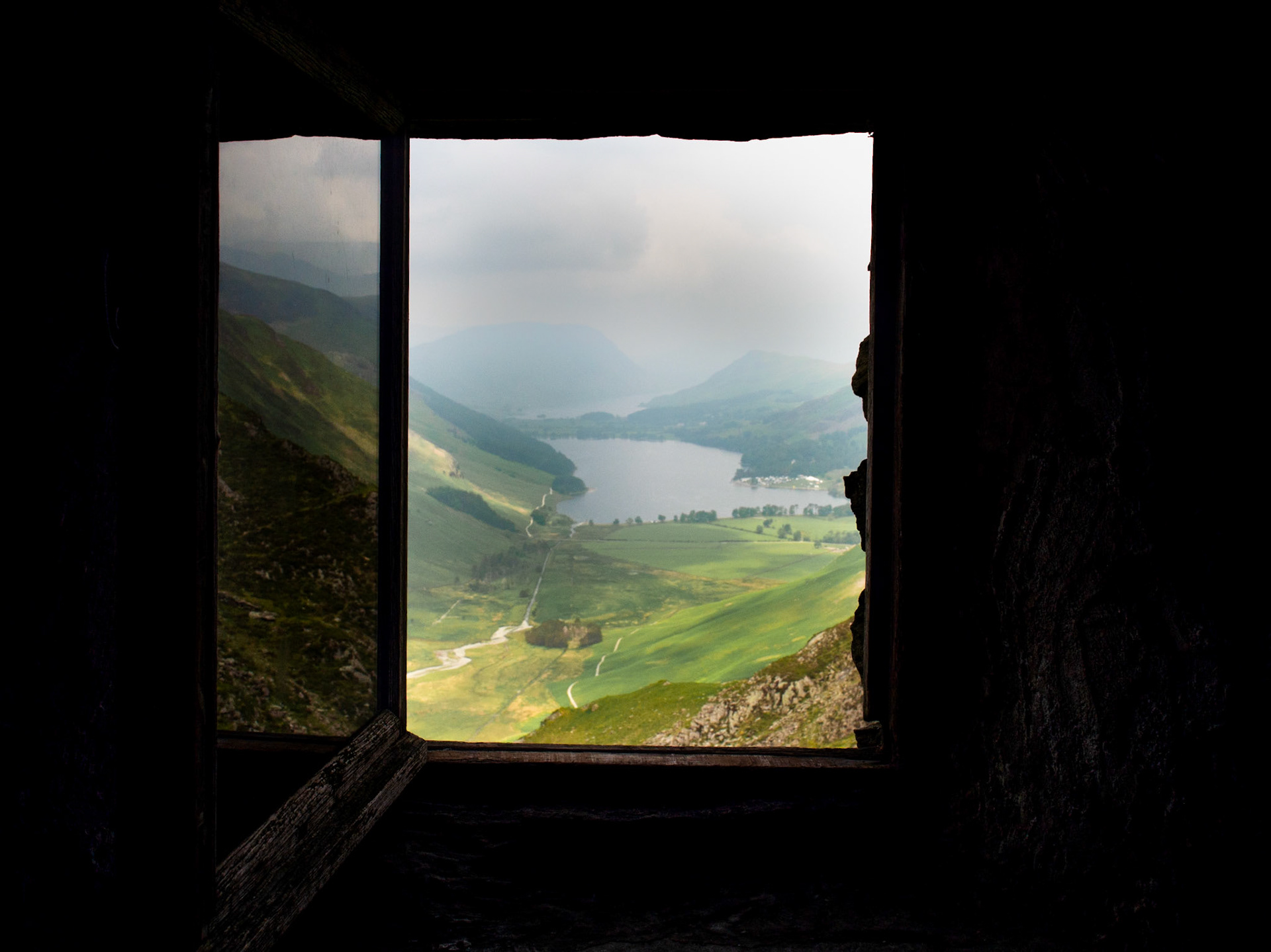 View over Lake Buttermere and Crummock Water