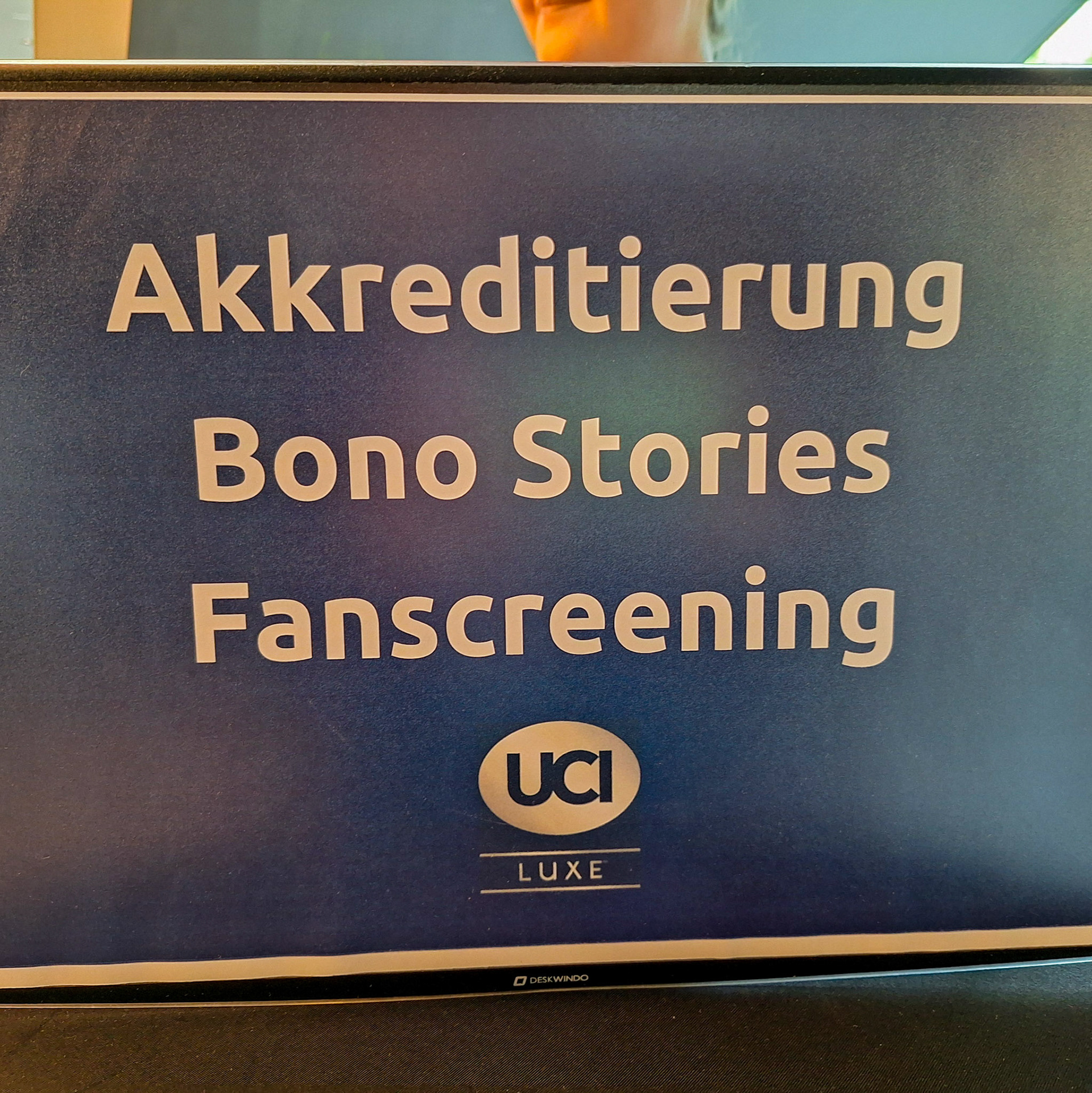 Förhandsvisning i Berlin av Bono' Story of Surrender