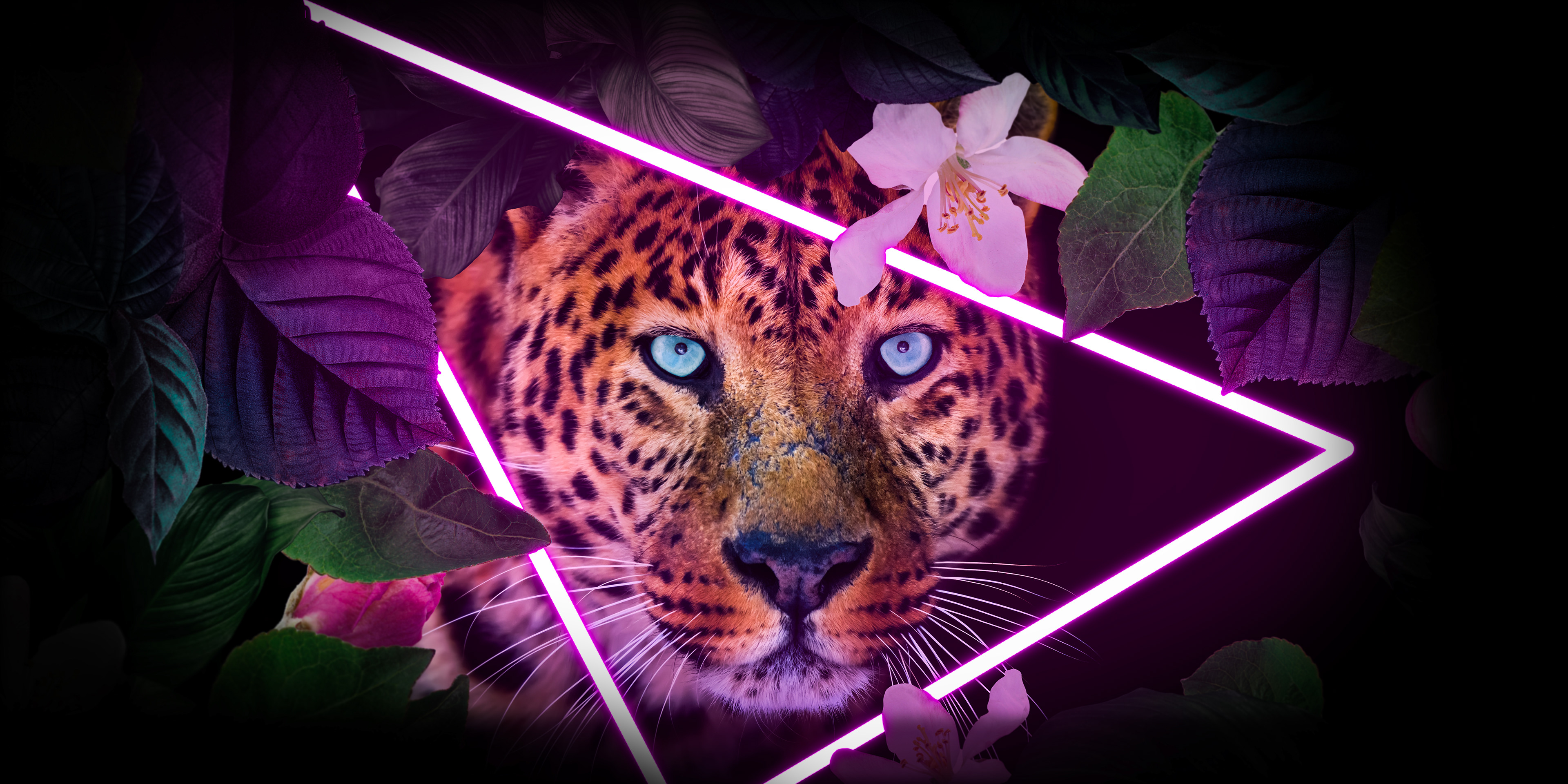 Neon jungle - 2023 Photoshop