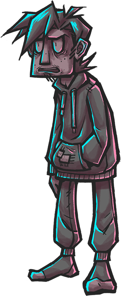 Eddy | Left / Scared / Talking