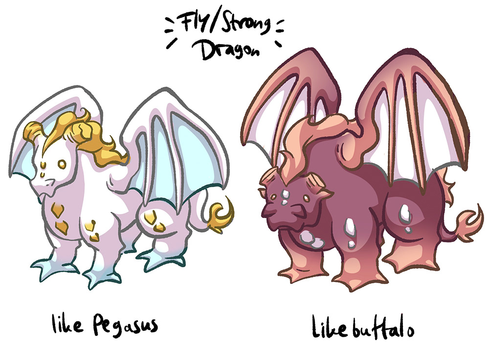 Dragons | Strong & Flying - Variations