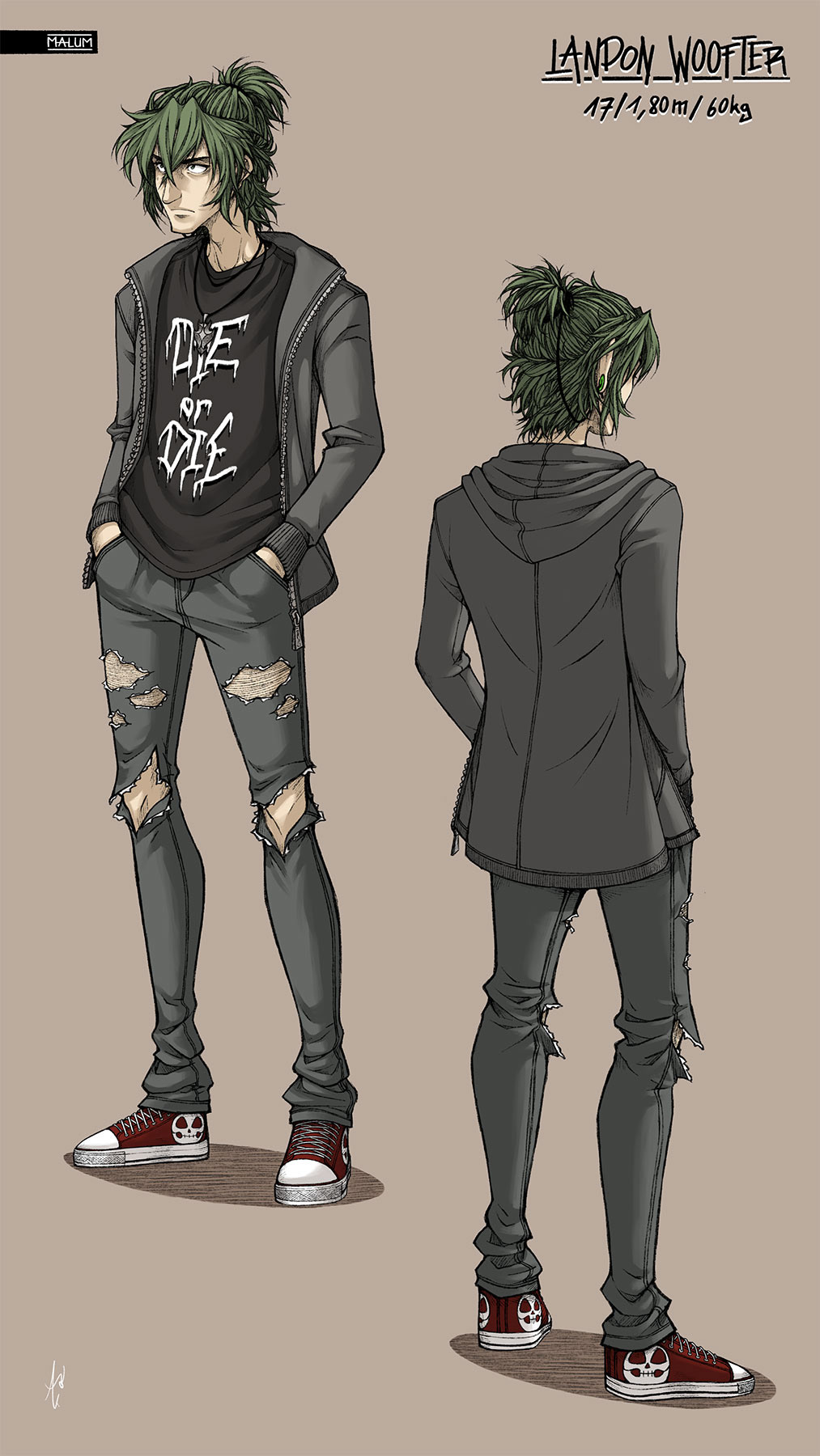 Landon | Front/Back