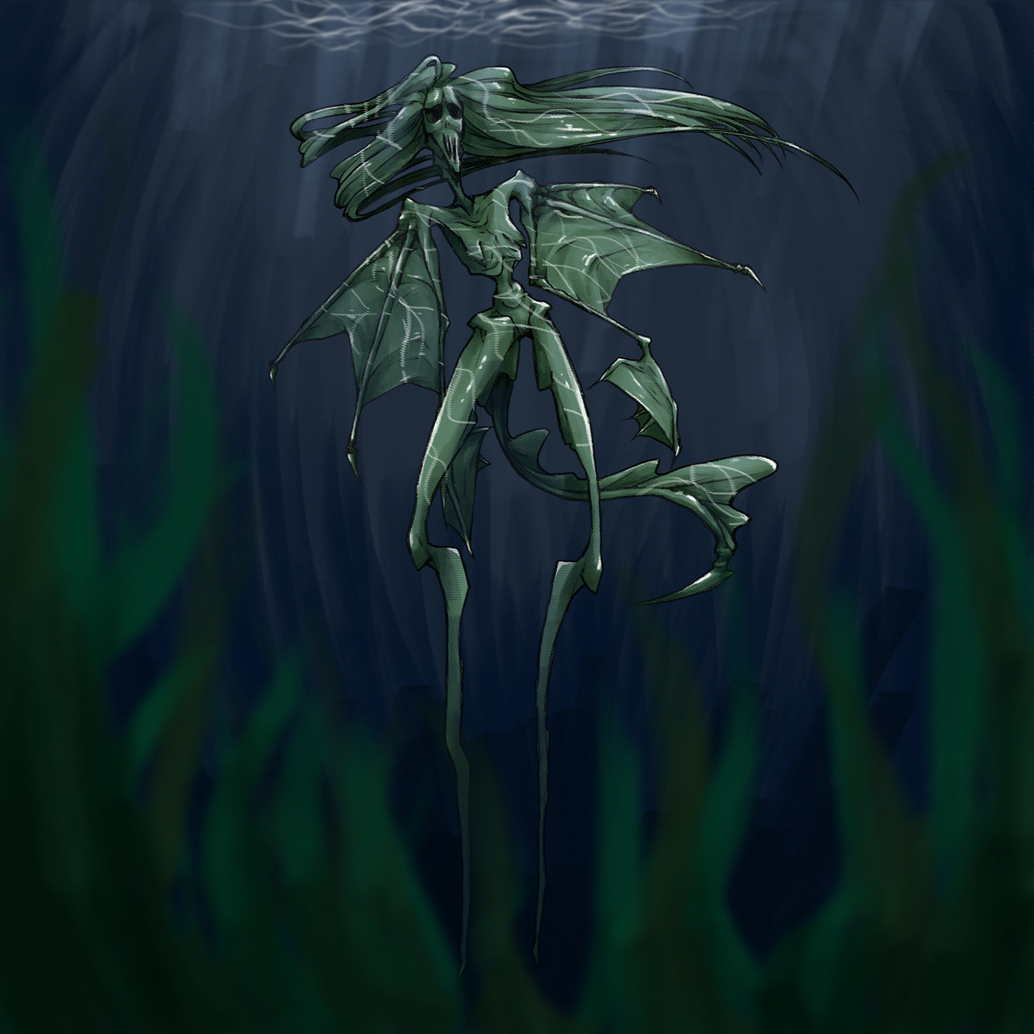 "The Water-Nix" | Full Illustration