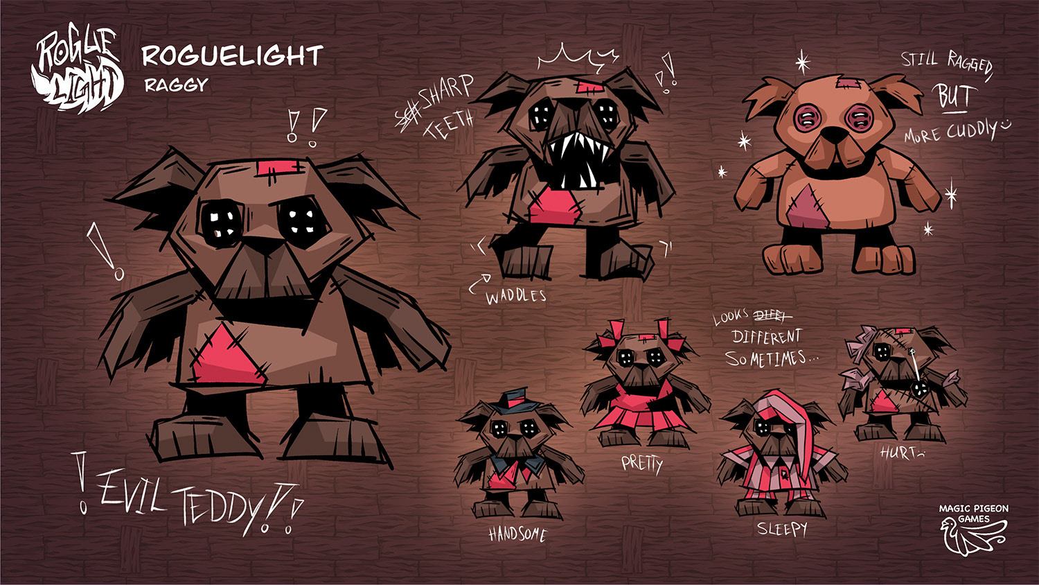Roguelight | Enemy Concepts | Raggy