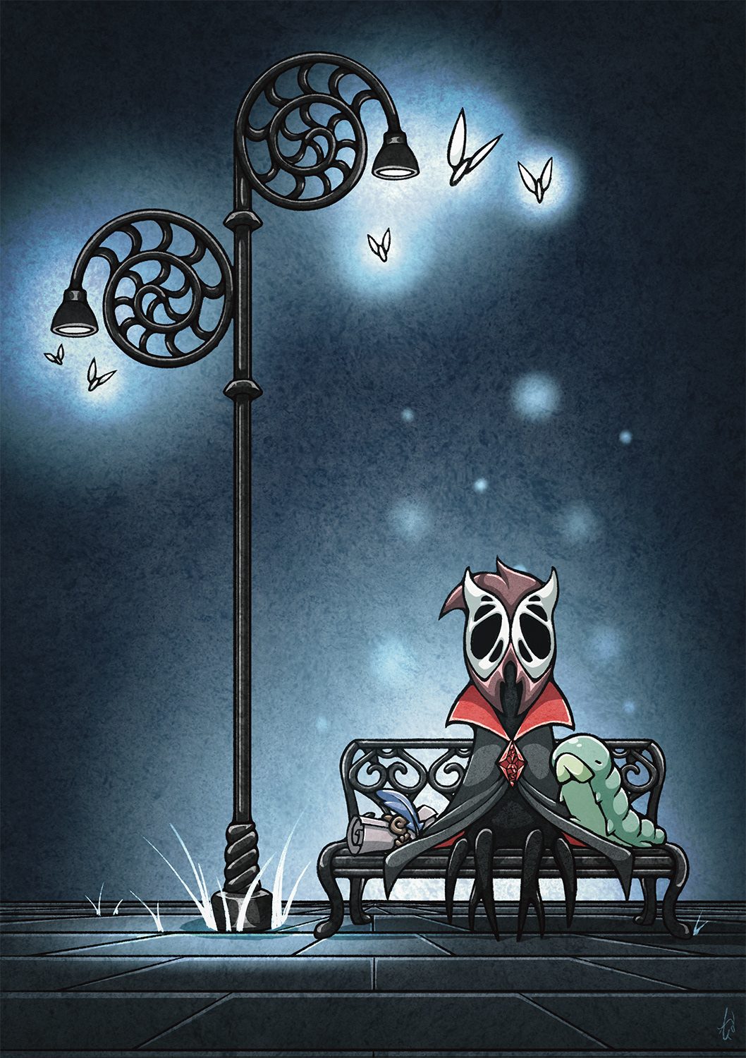 "Rest" | Fanart - Hollow Knight (OC)