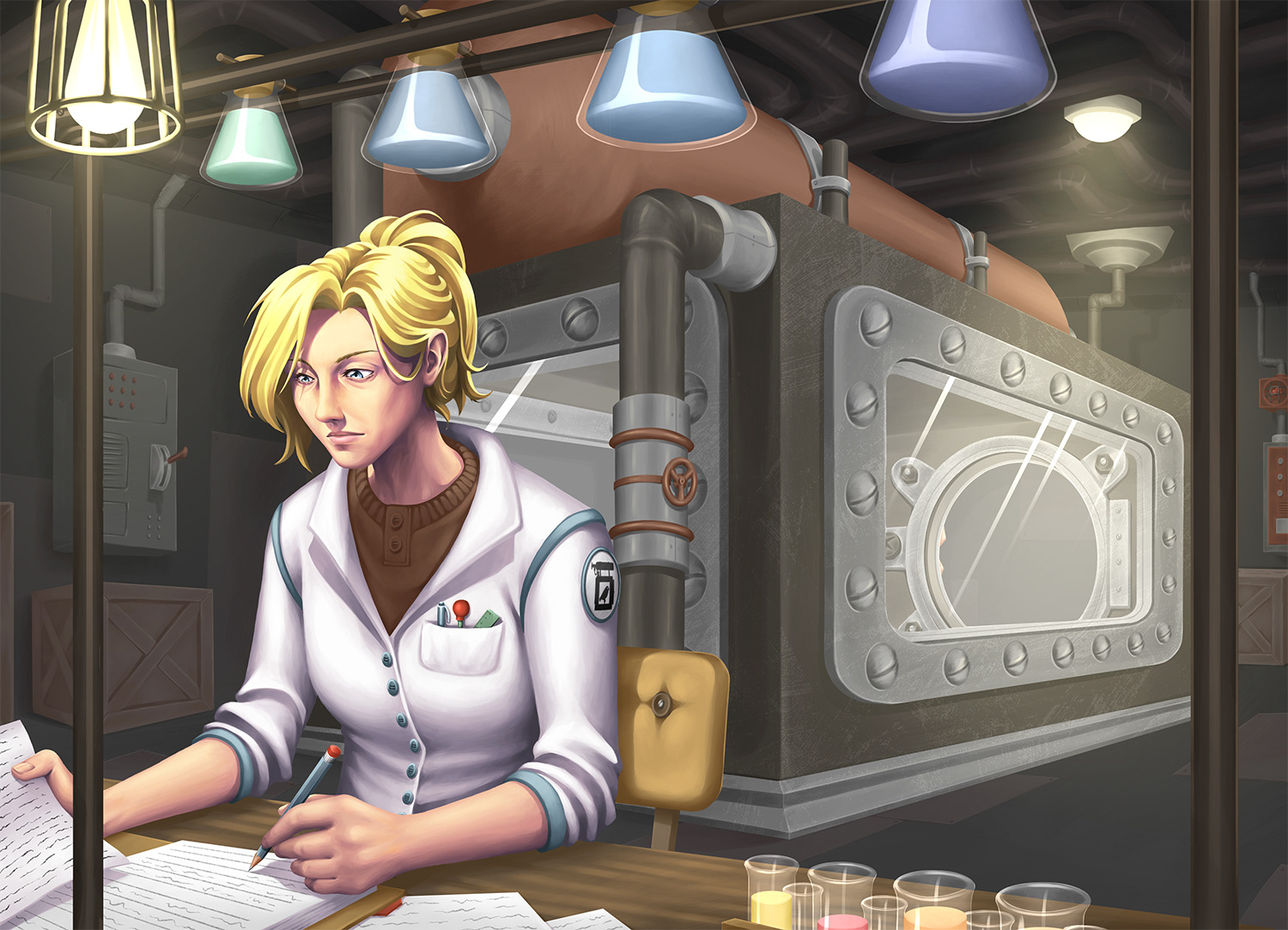 Dr. Carson | Fully Rendered Illustration