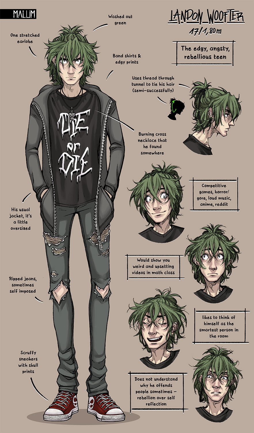Landon | Character Sheet
