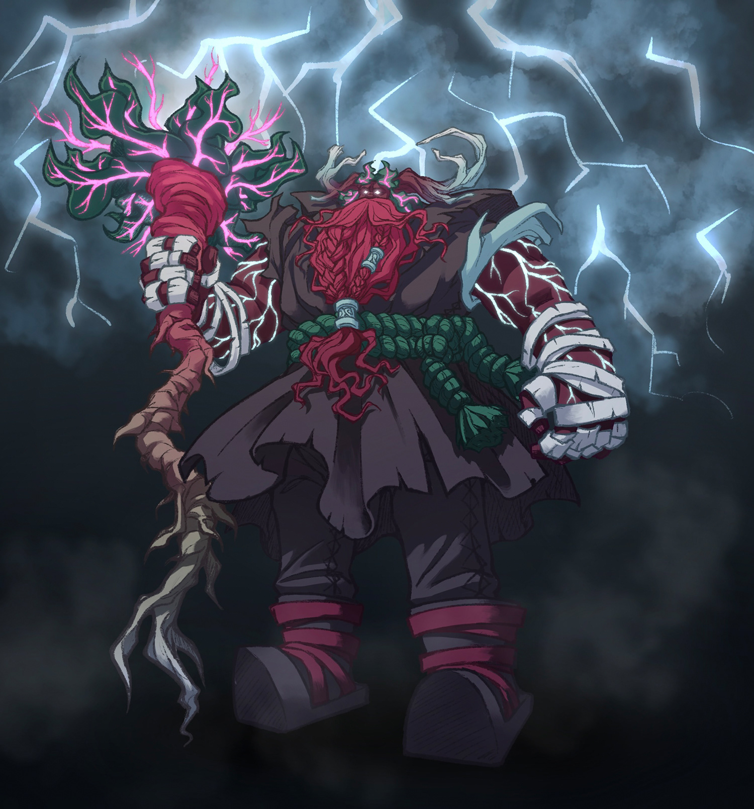 Krakonos | Final Boss - Atmospheric Concept Artwork