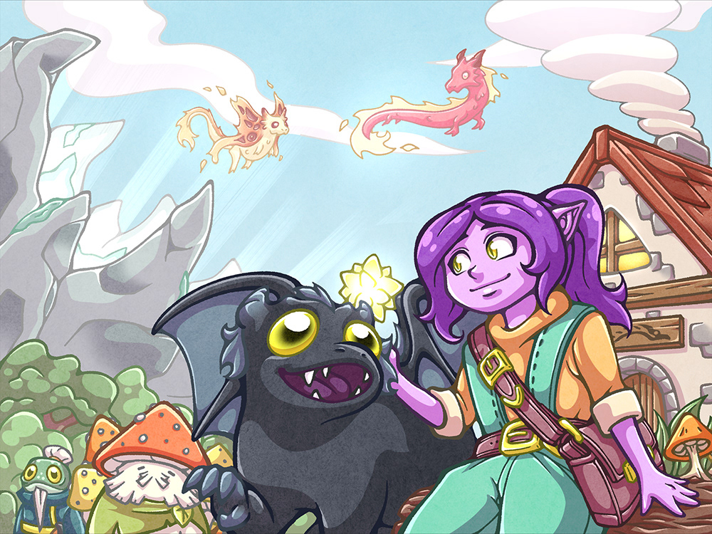 2D Dragon Game | 4:3 Version