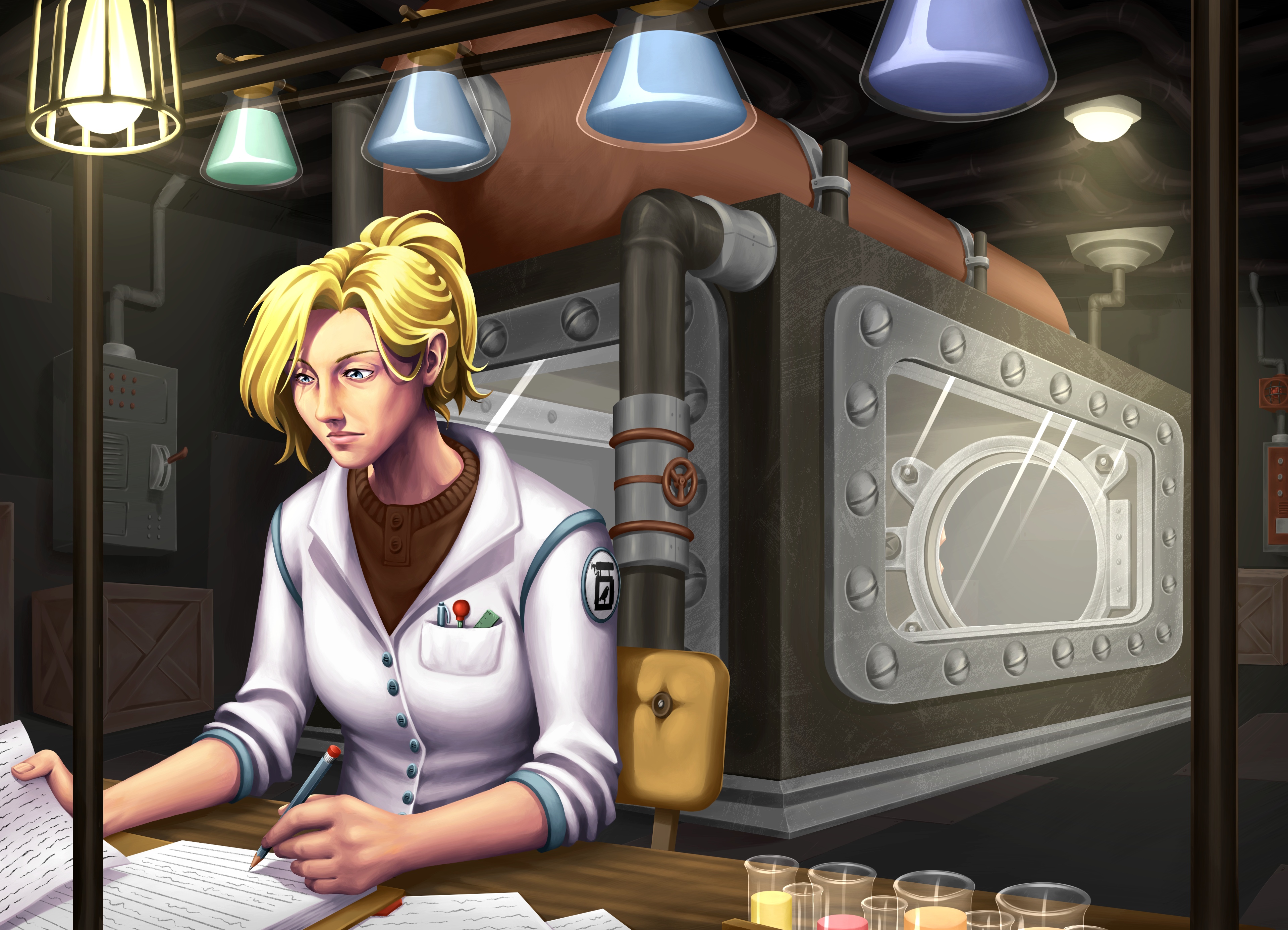 Dr. Carson | Fully Rendered Illustration