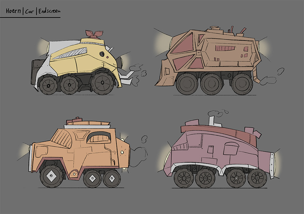 The Family's Car | First Sketches
