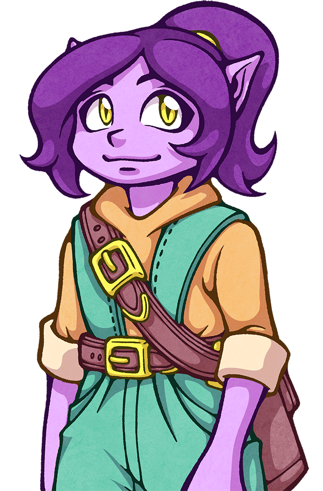 Player Character | Final Portrait / Dialog Sprite