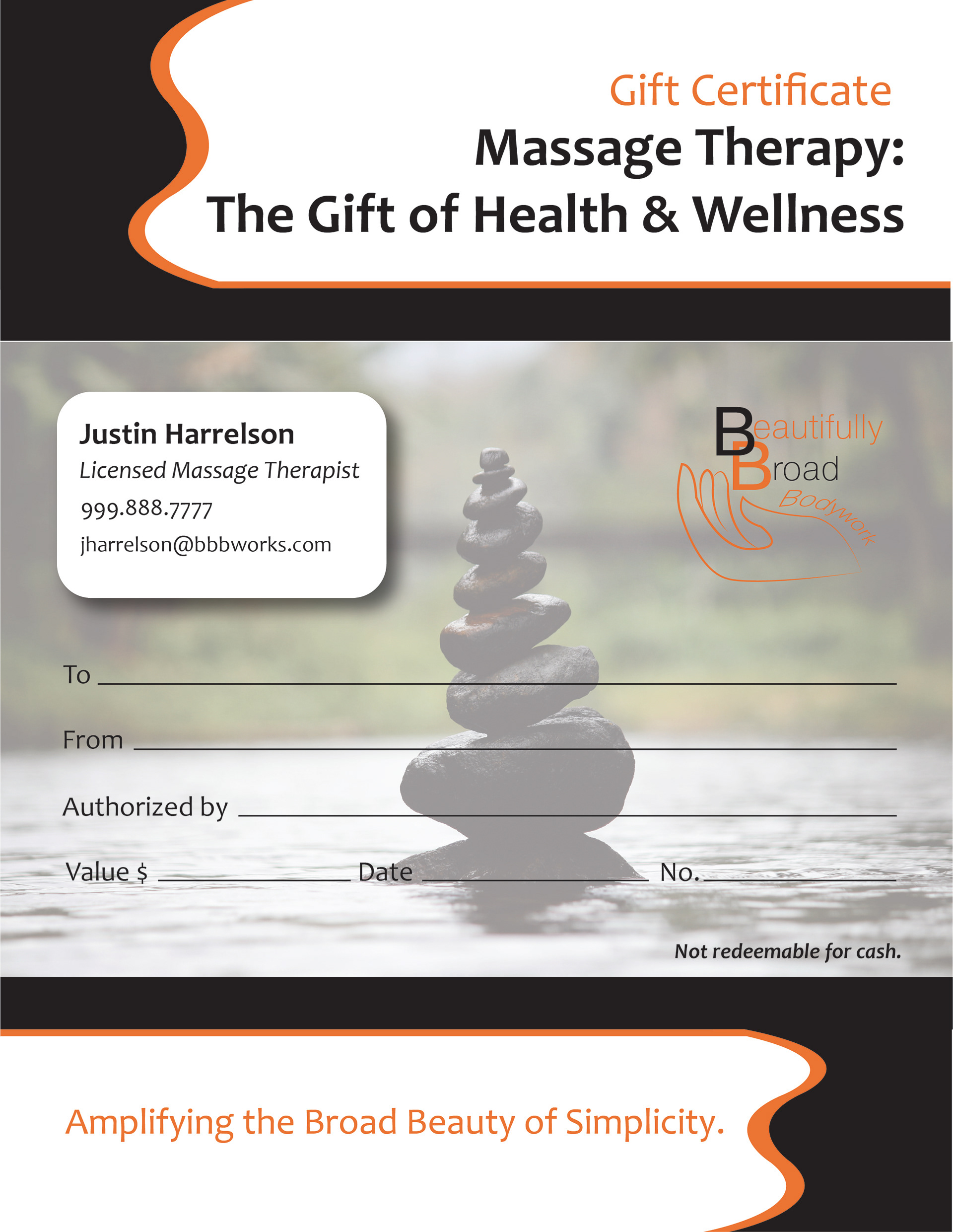 Gift Certificate