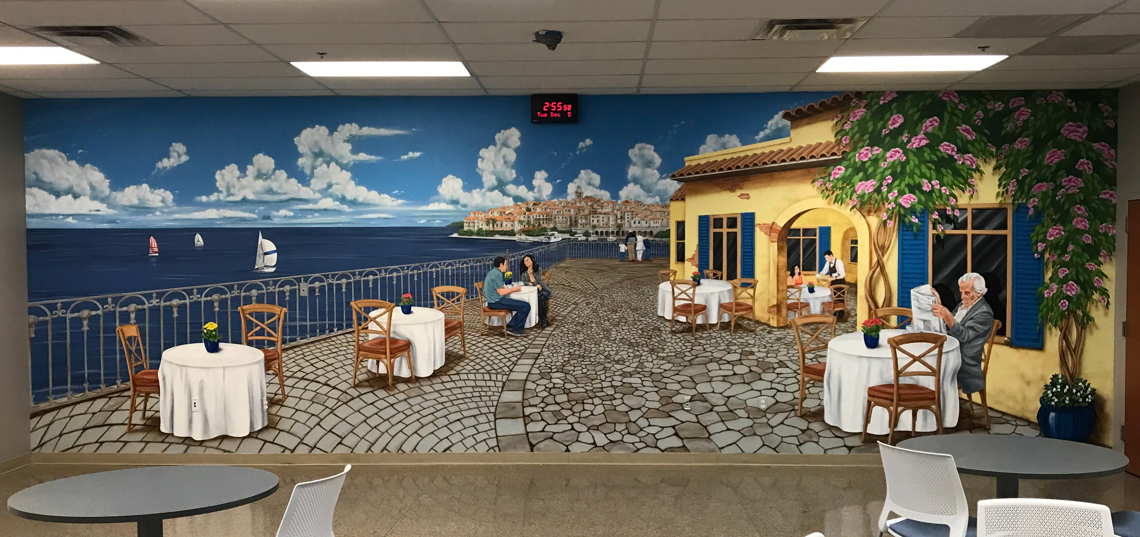 European Cafe (Riverside Elementary Teacher's Lounge)