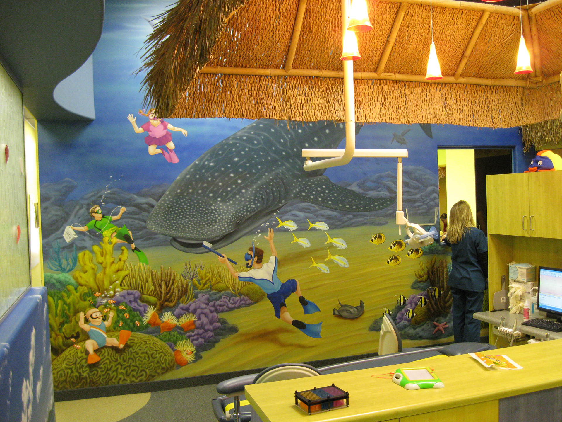 Undersea Cleaning (Arizona Pediatric Dental)