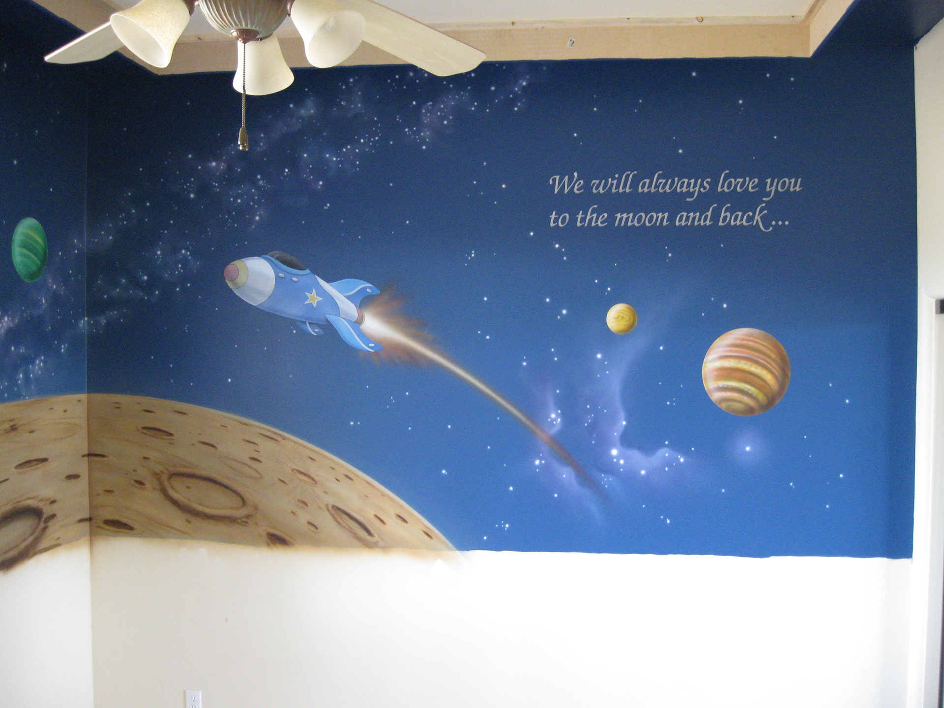 Space Message (Kid's Bedroom)