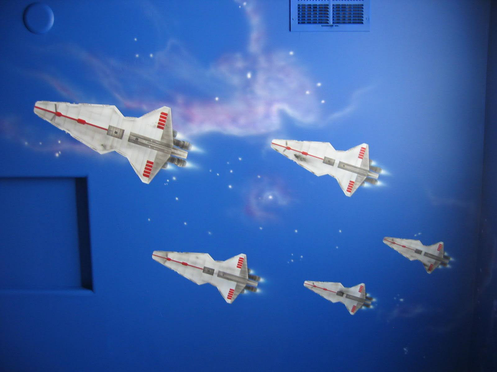 Star Wars Ceiling (Kid's Bedroom)