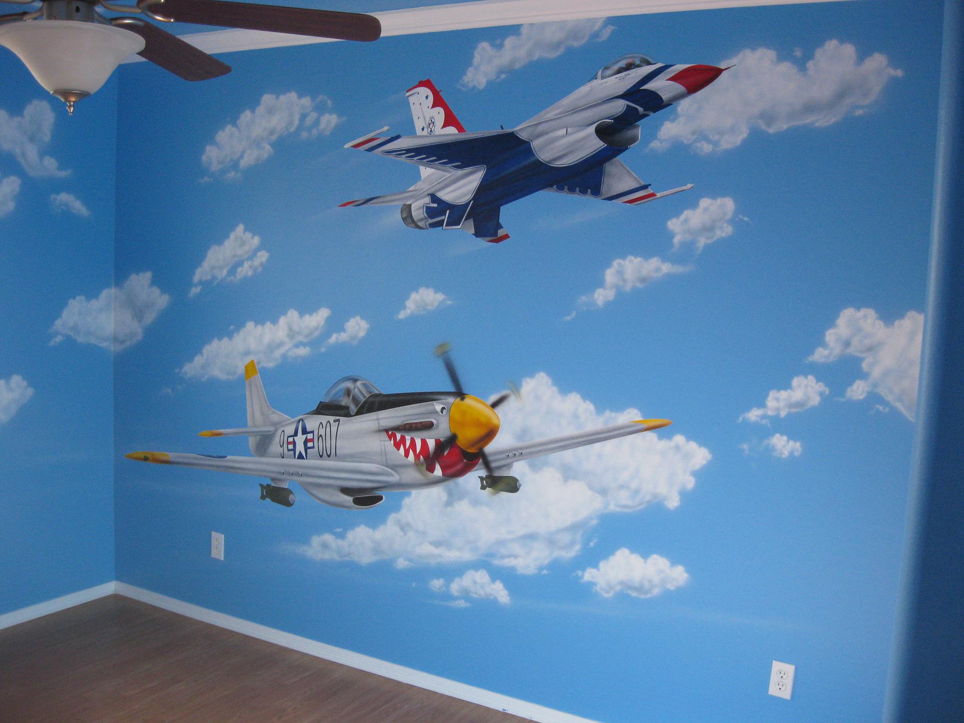 Fighter Planes (Kid's Bedroom)