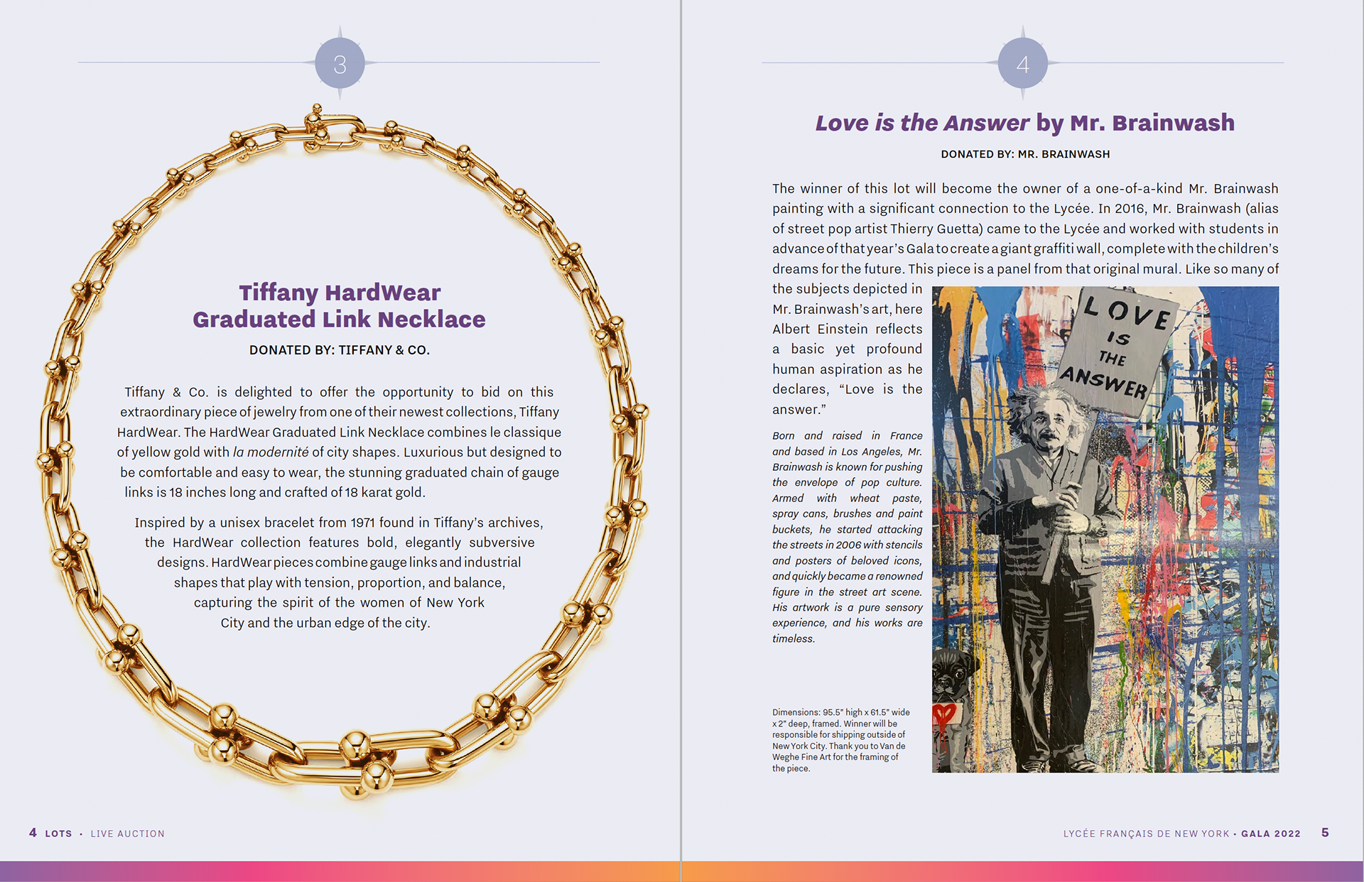 Live Auction Catalog