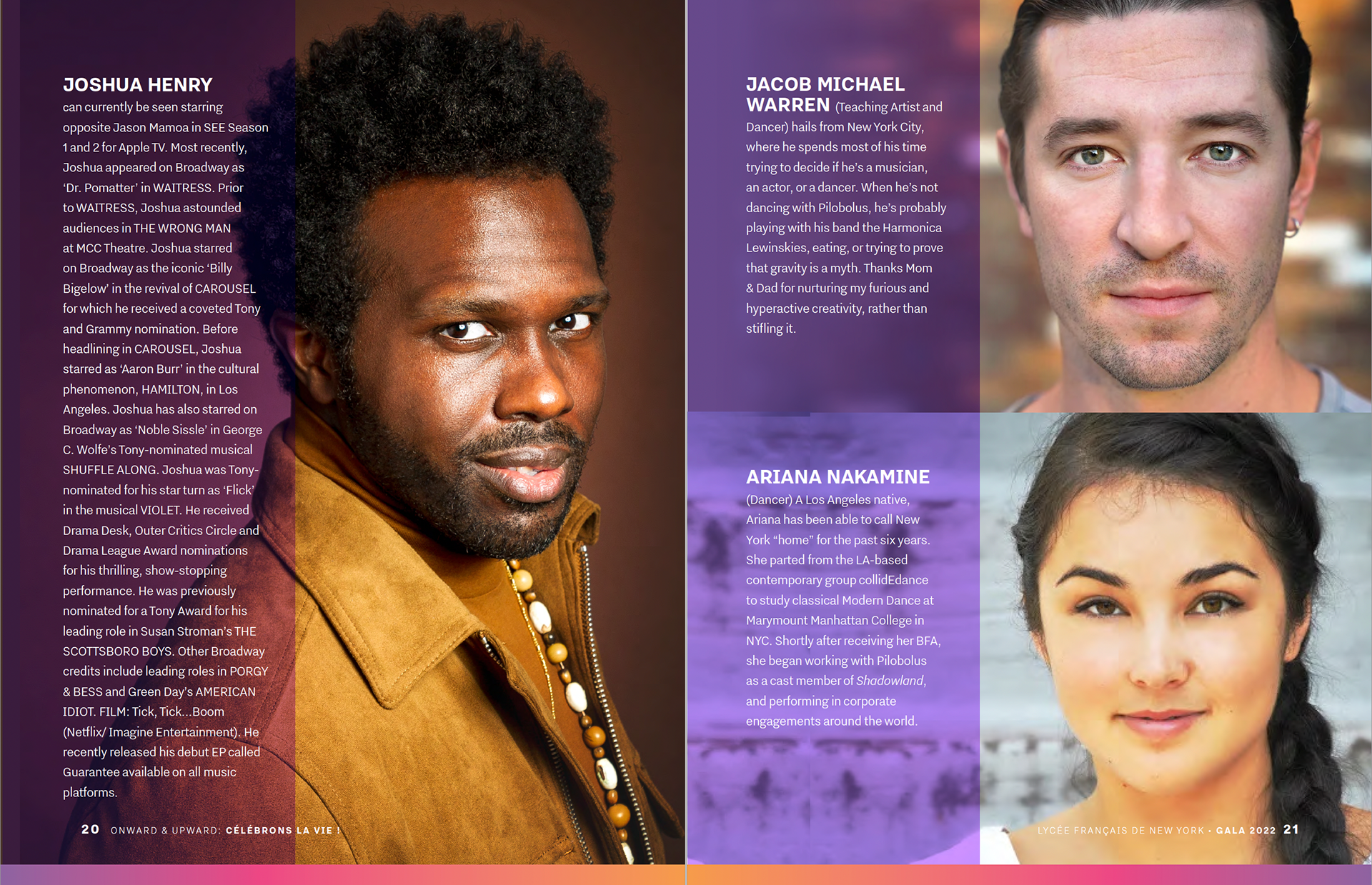 Performers Biographies
