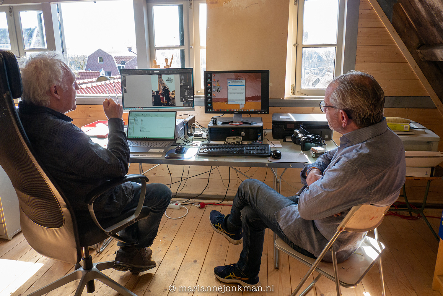 'making of' het boek