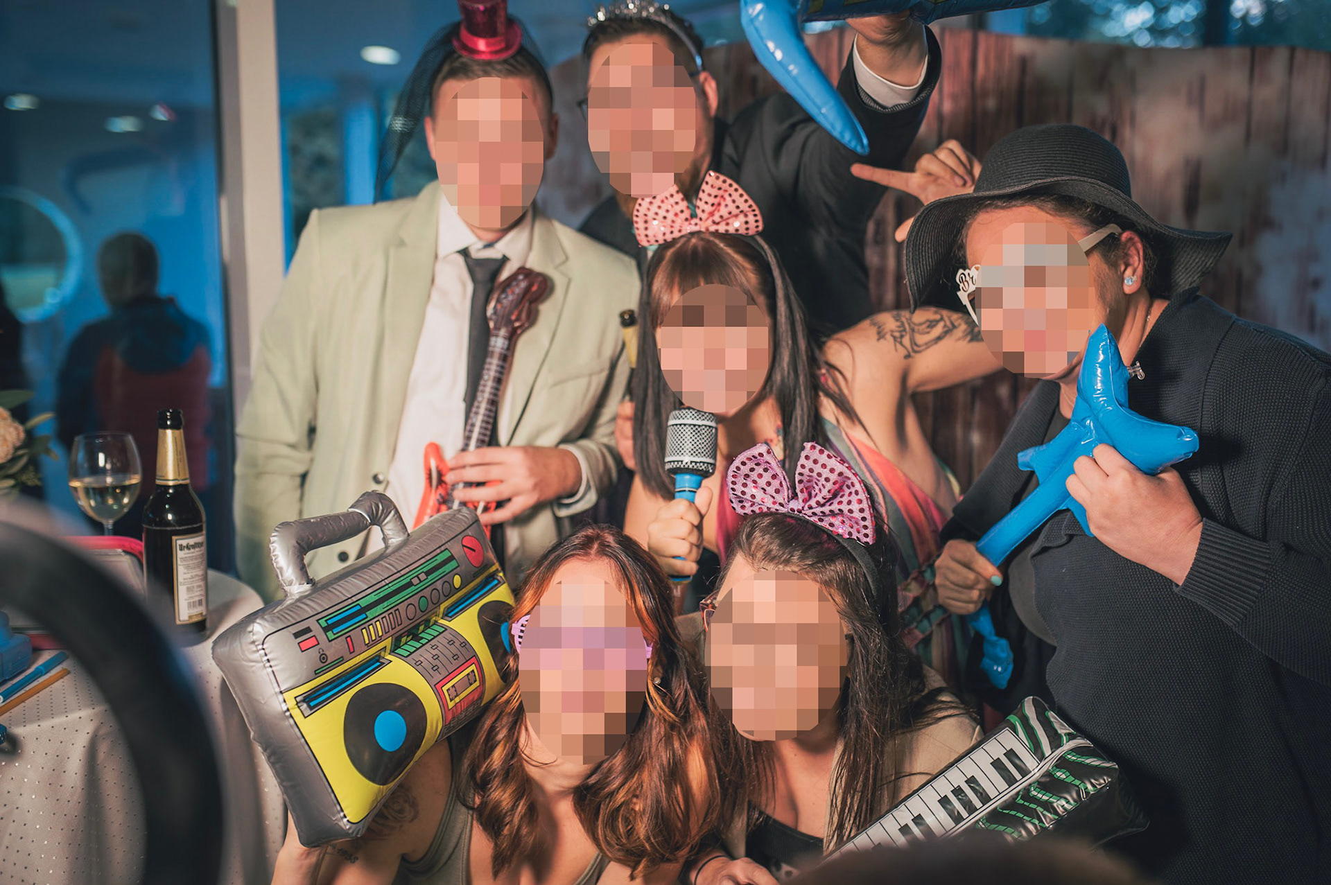 Fotobox für Hochzeit
