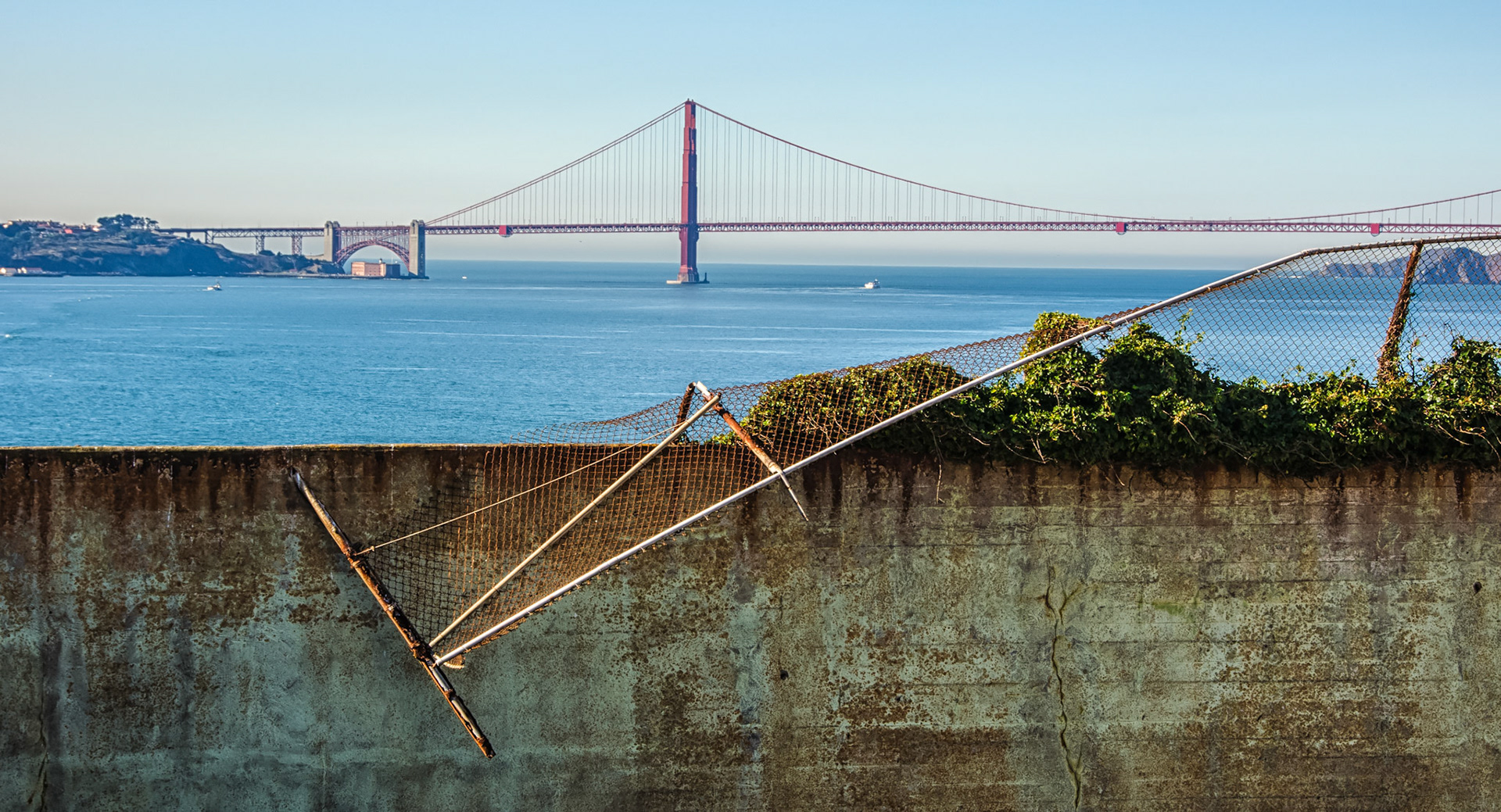 Golden Gate from Alcatraz