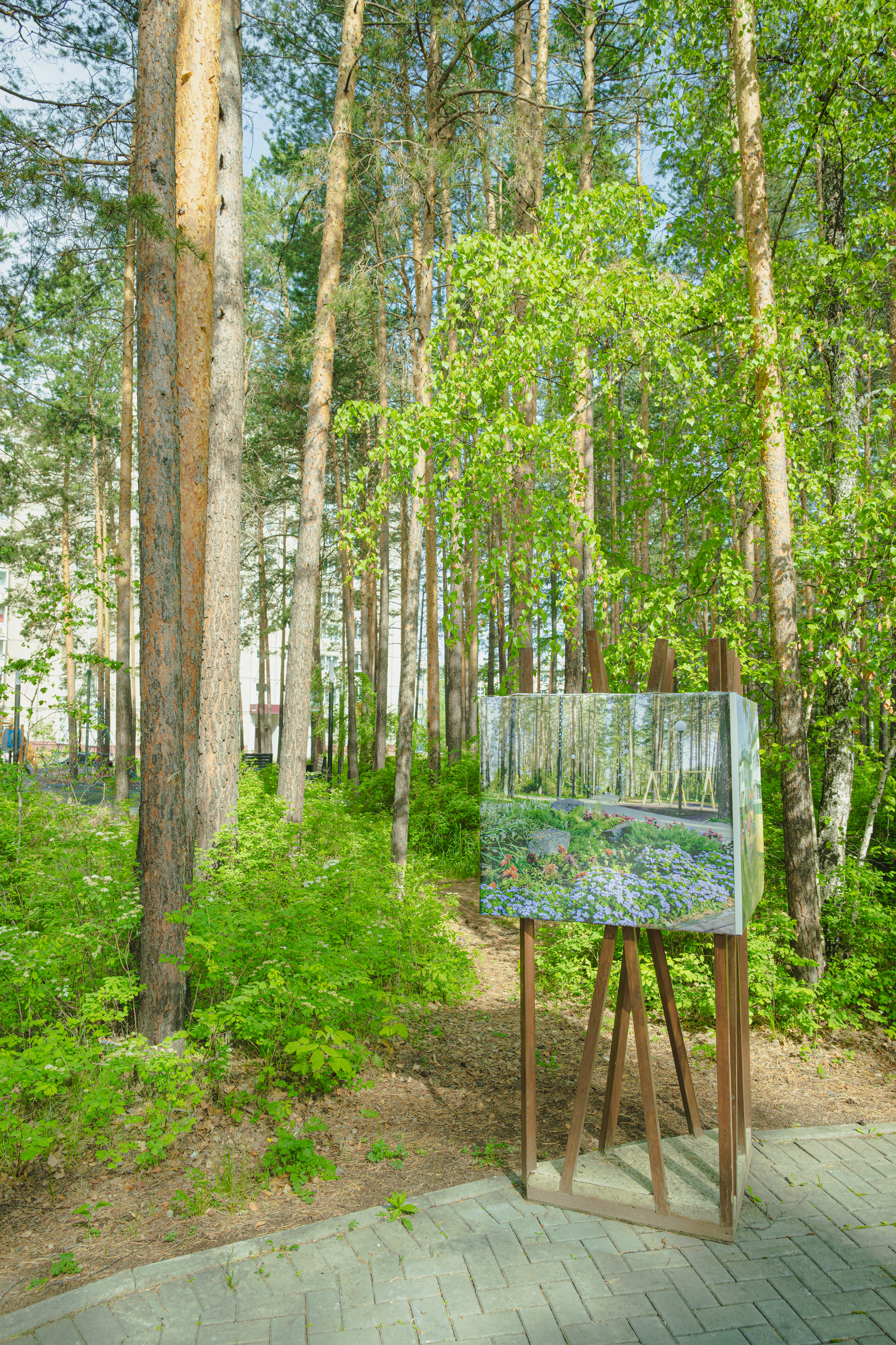 Таёжные бульвары в Саянске