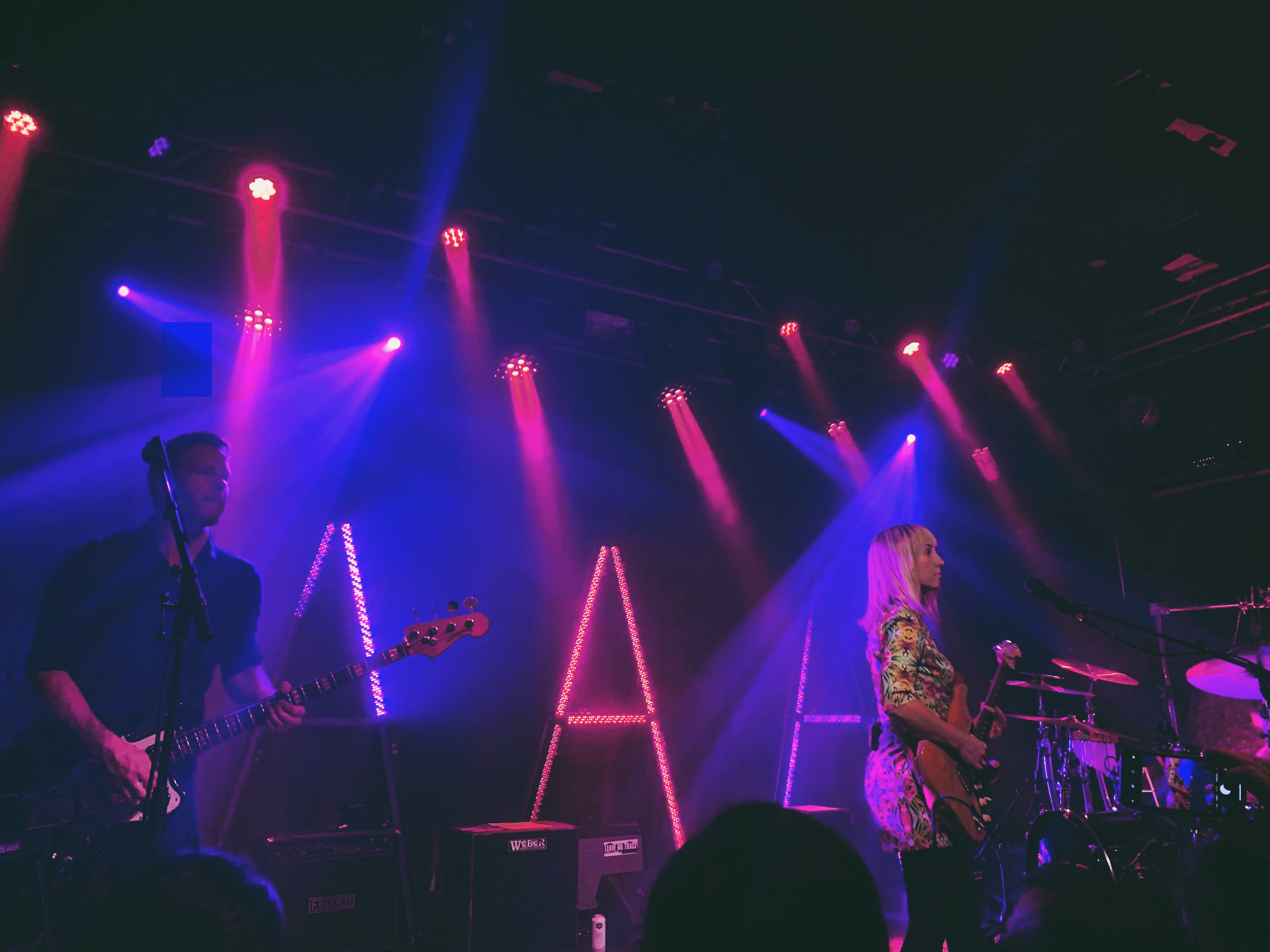 Oct 2018 - The Joy Formidable in Seattle, WA