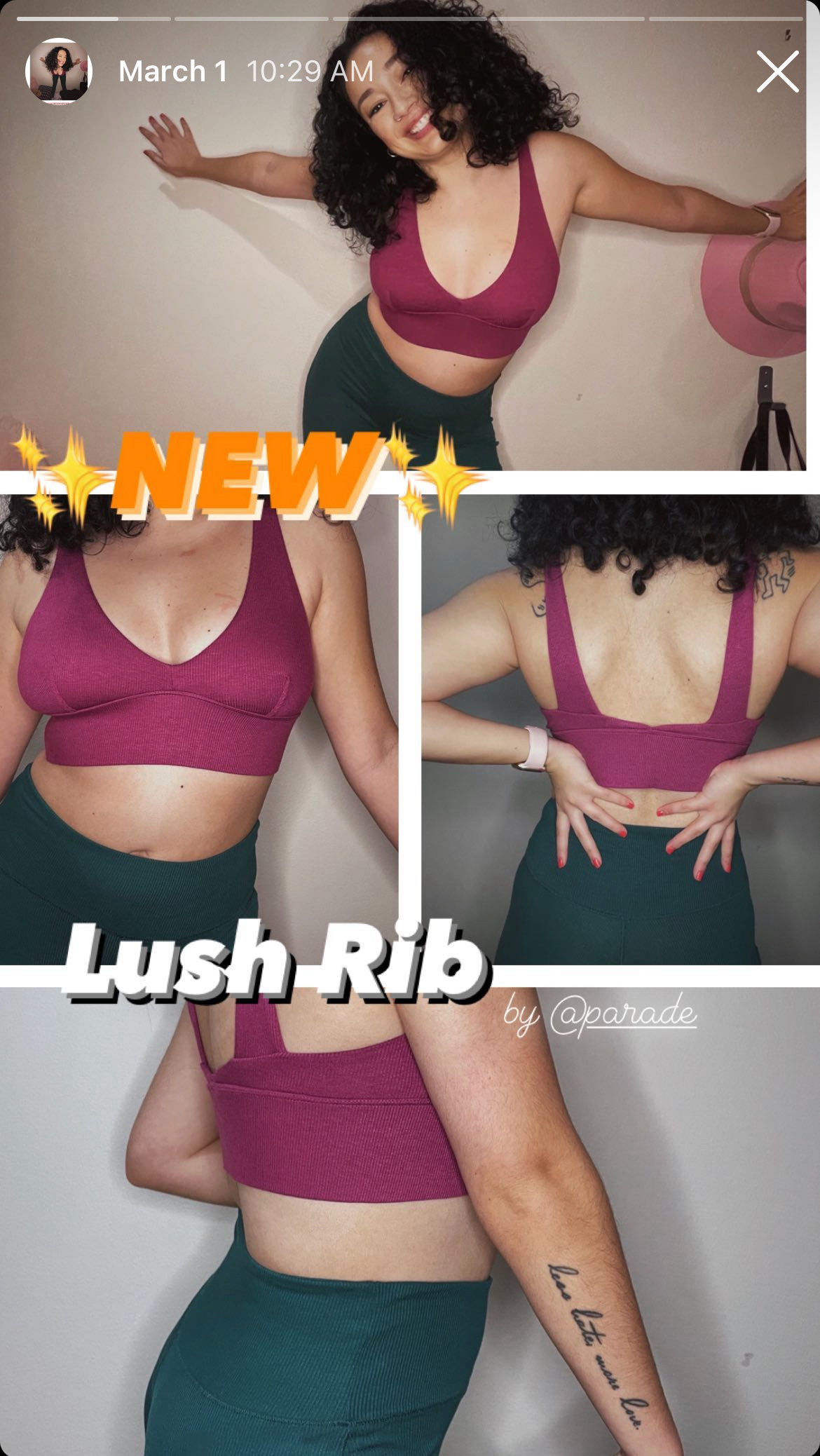 Ryann Funk - PARADE - LUSH RIB