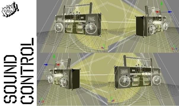 3D GRAPHIC BOOMBOX (FOR JORDAN PRINT)
