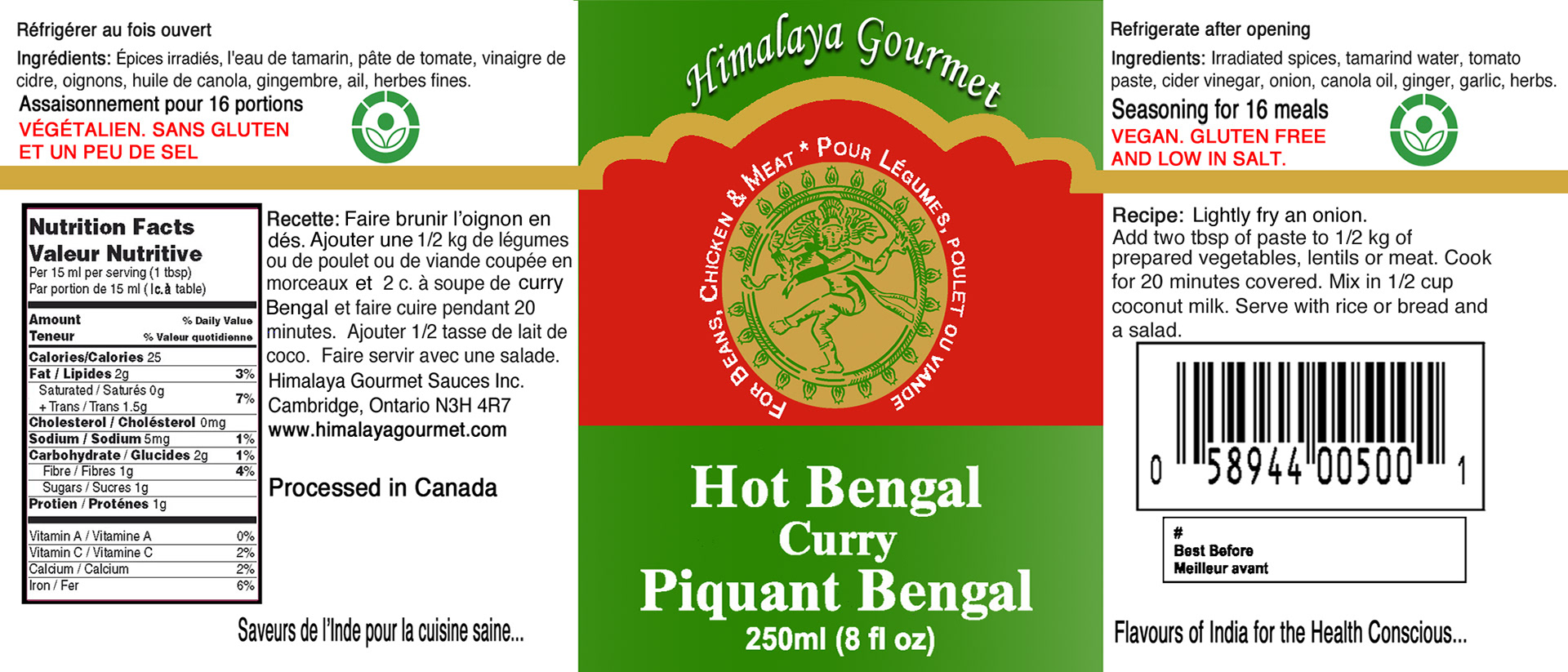 CANADIAN PRINT LABEL