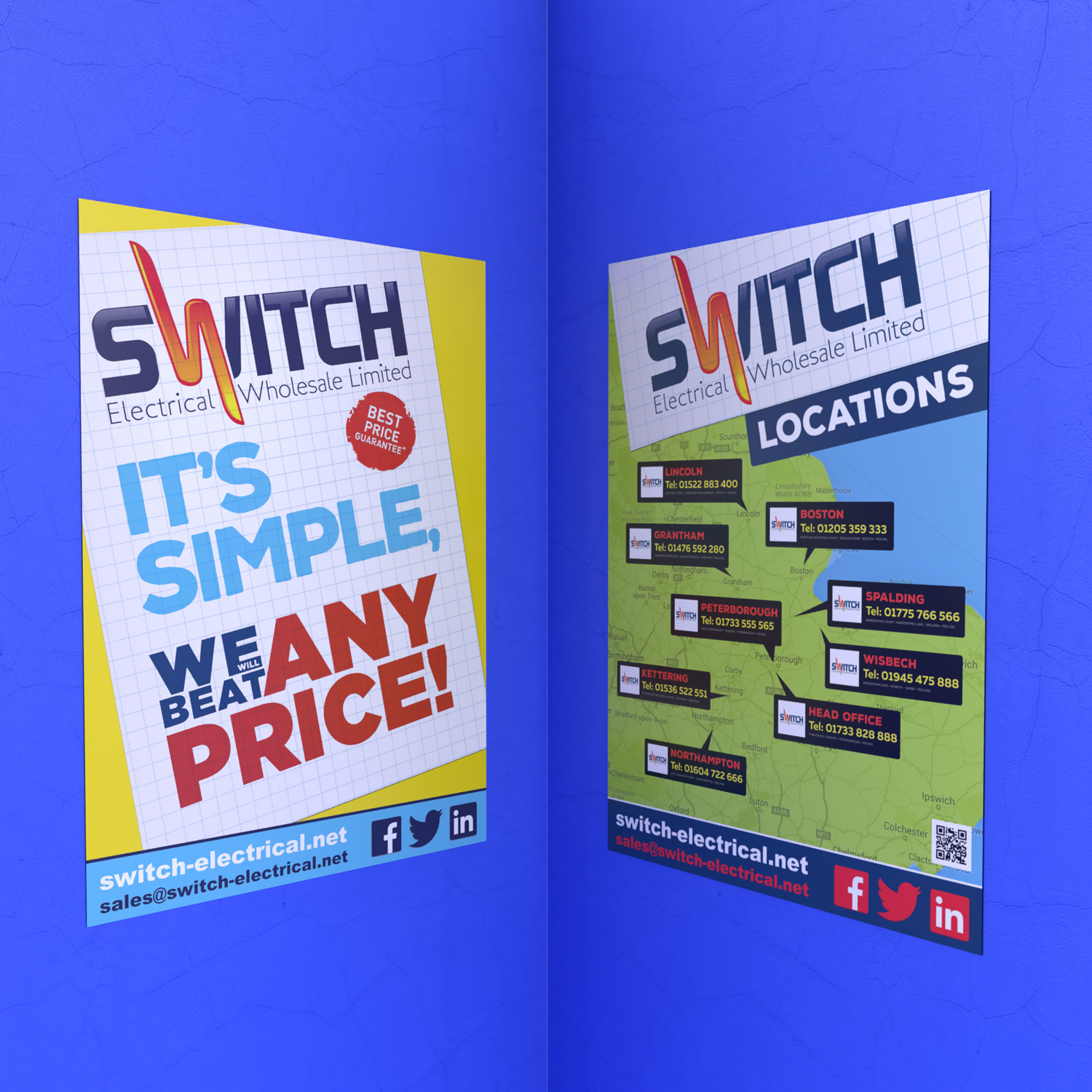 Switch Posters, designed during my employment at Display Products (2016)