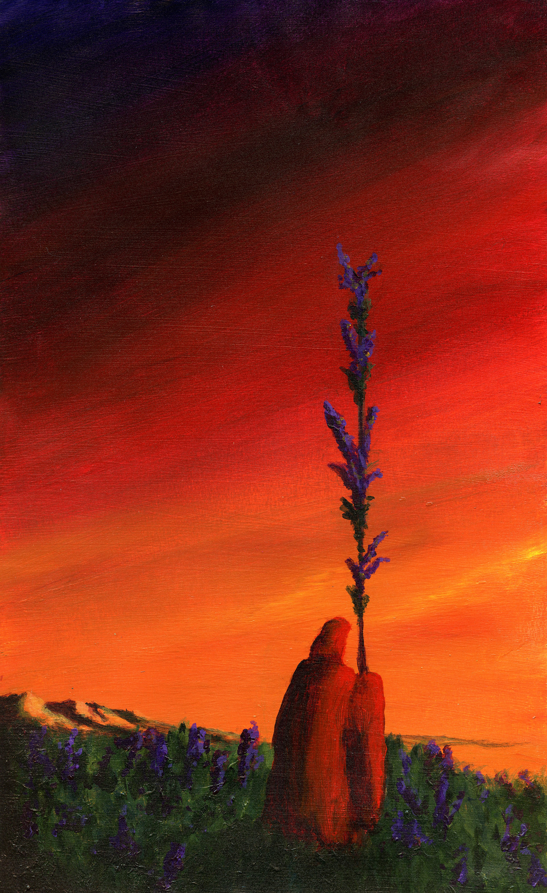 You can't ruin my peace, 10.5"x15",, 2022