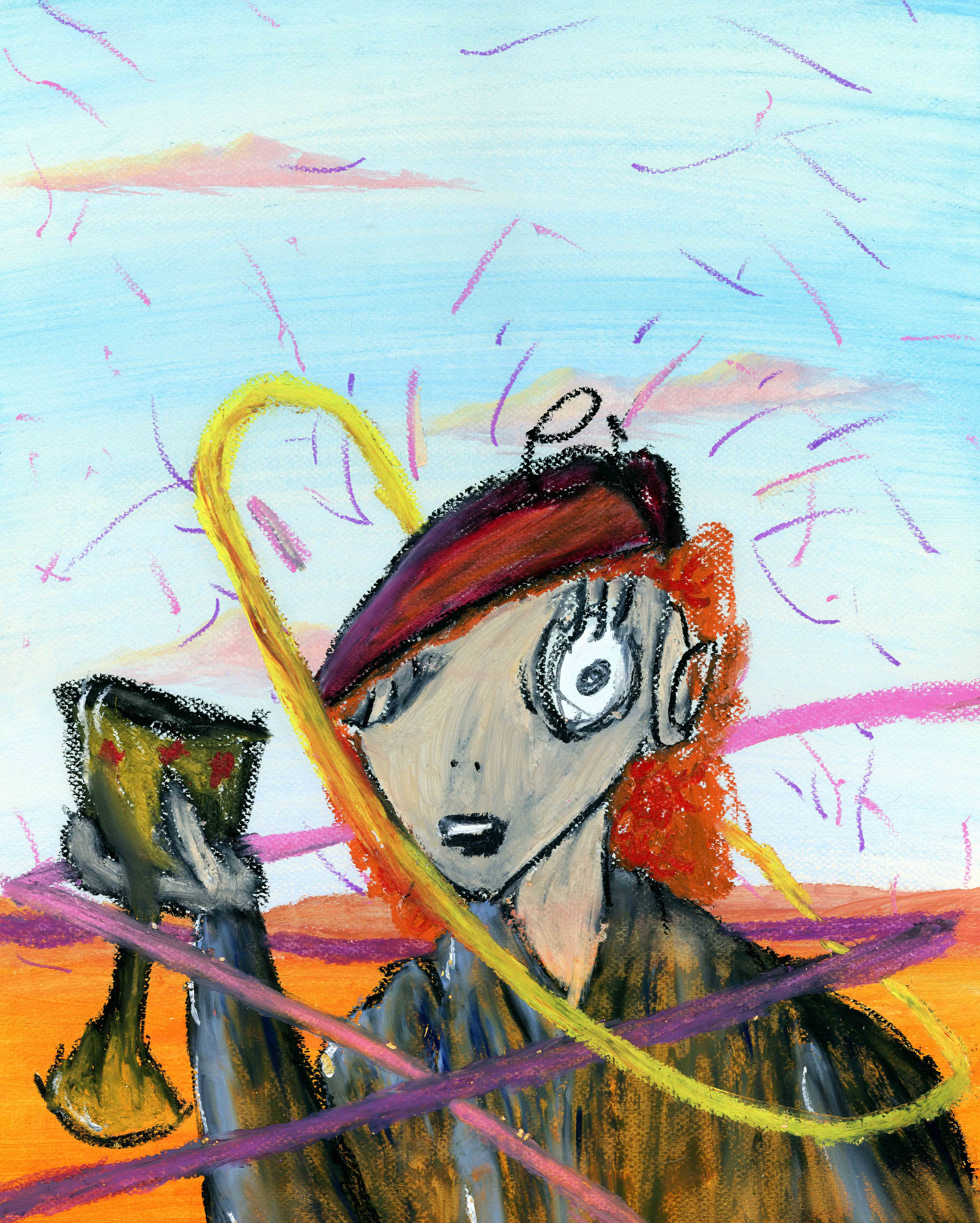 Lady and the cup, 2020, NFS