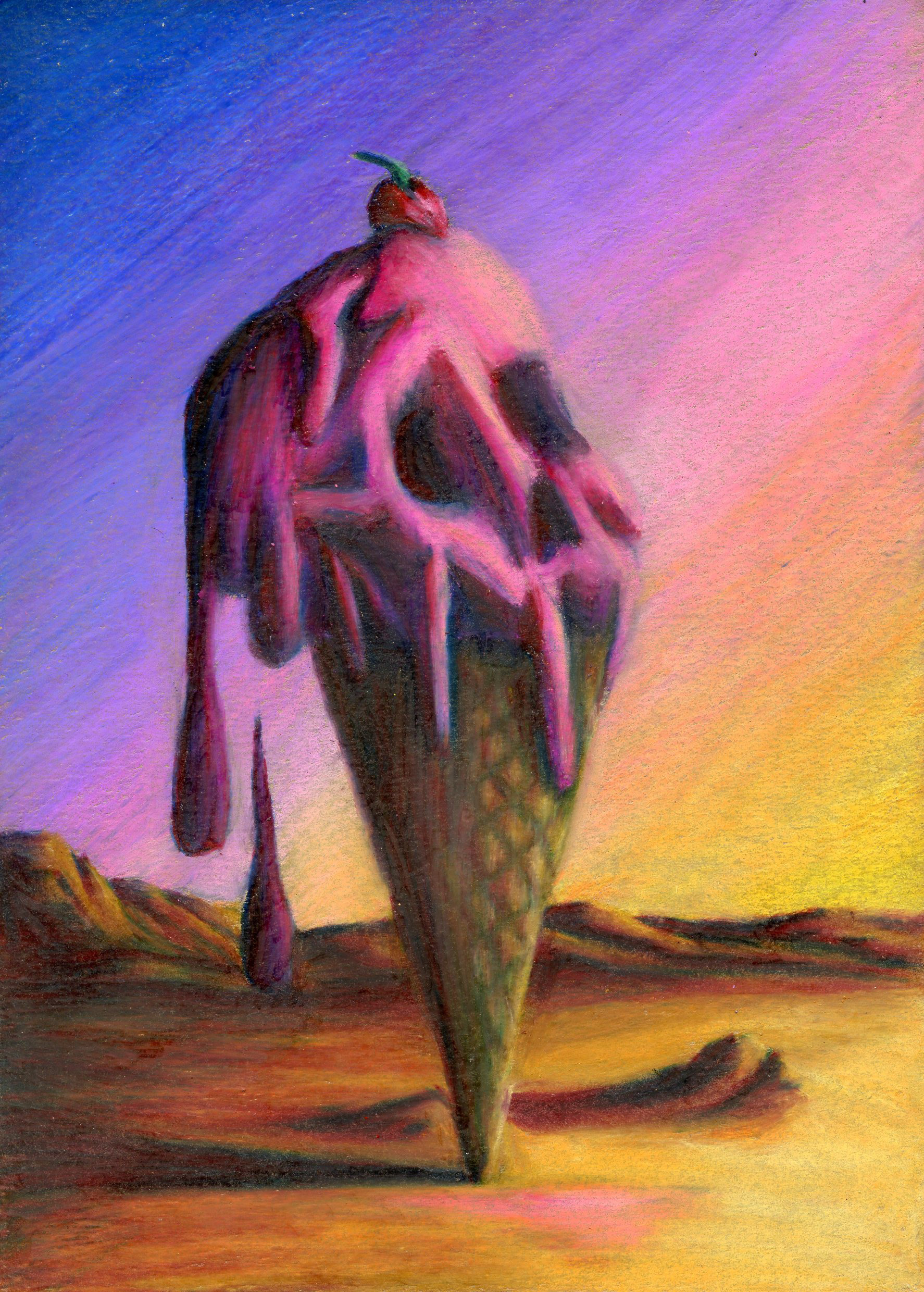 She left me melting on a summer night, 2021