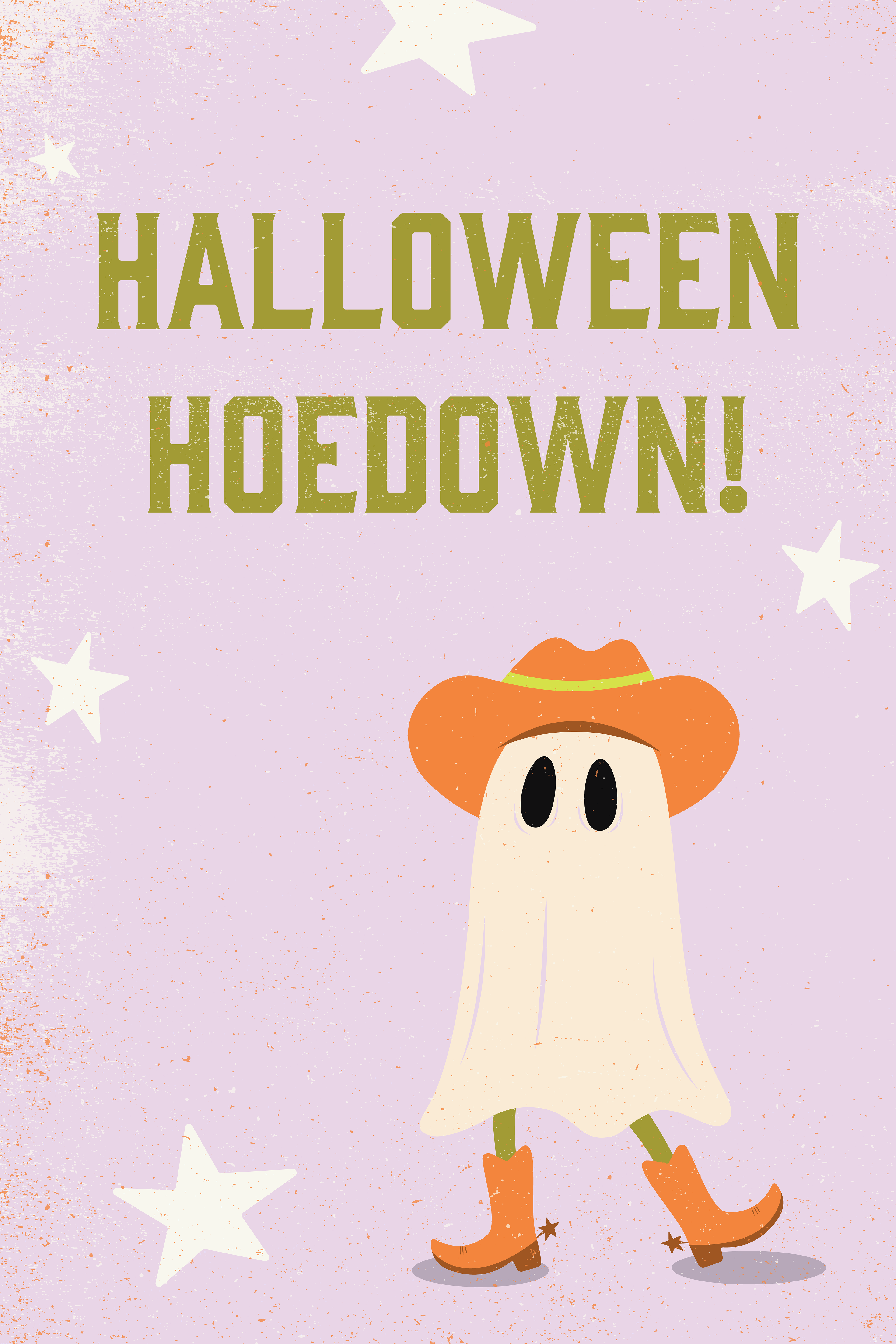 Ghost Cowboy | Halloween Event Poster