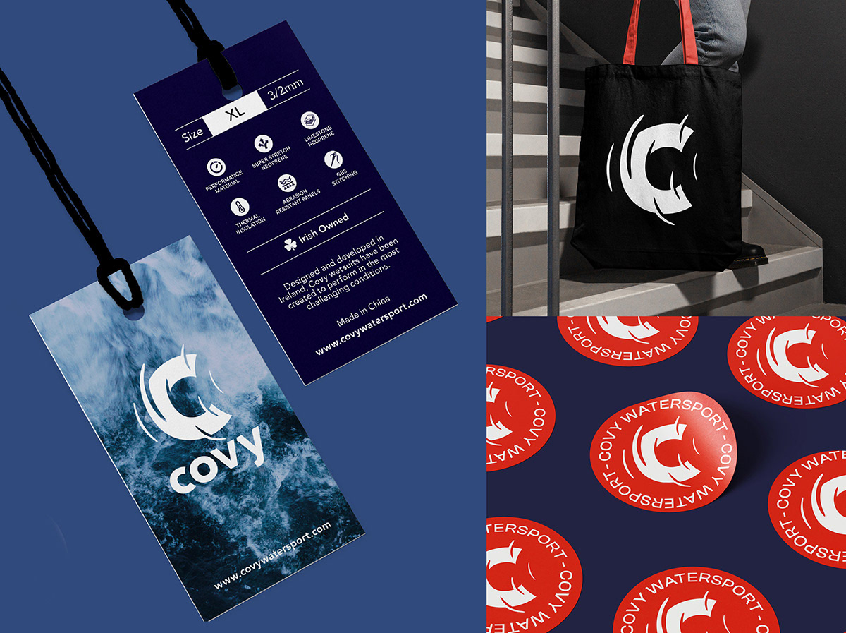 Packaging design for Covy Watersport