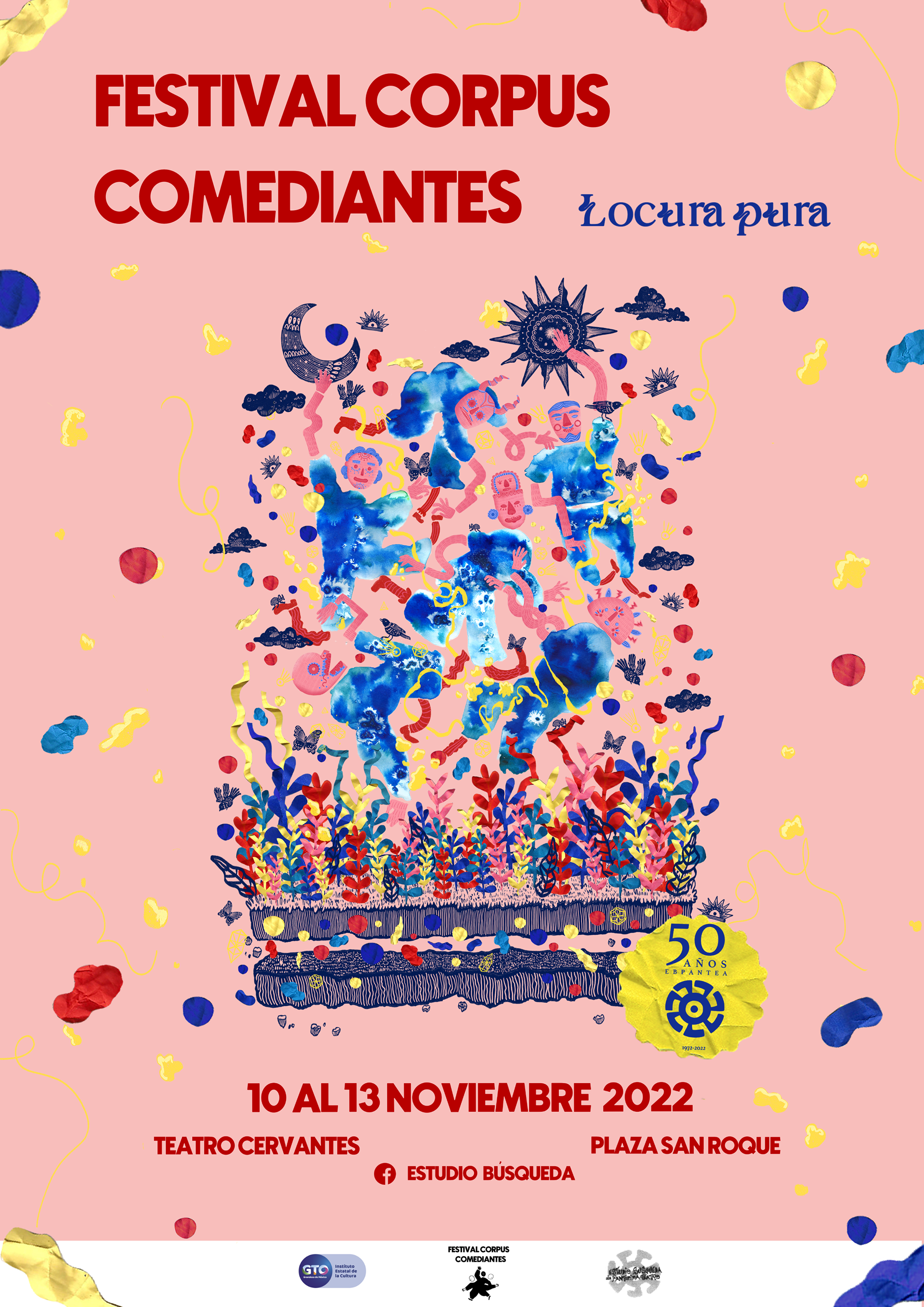 Cartel del Festival "Corpus Comediantes" 2022