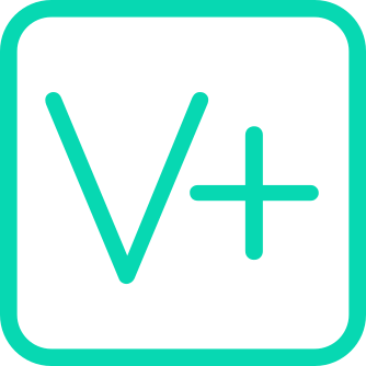 "V-ADD" logo for a simple web prototype | 2023