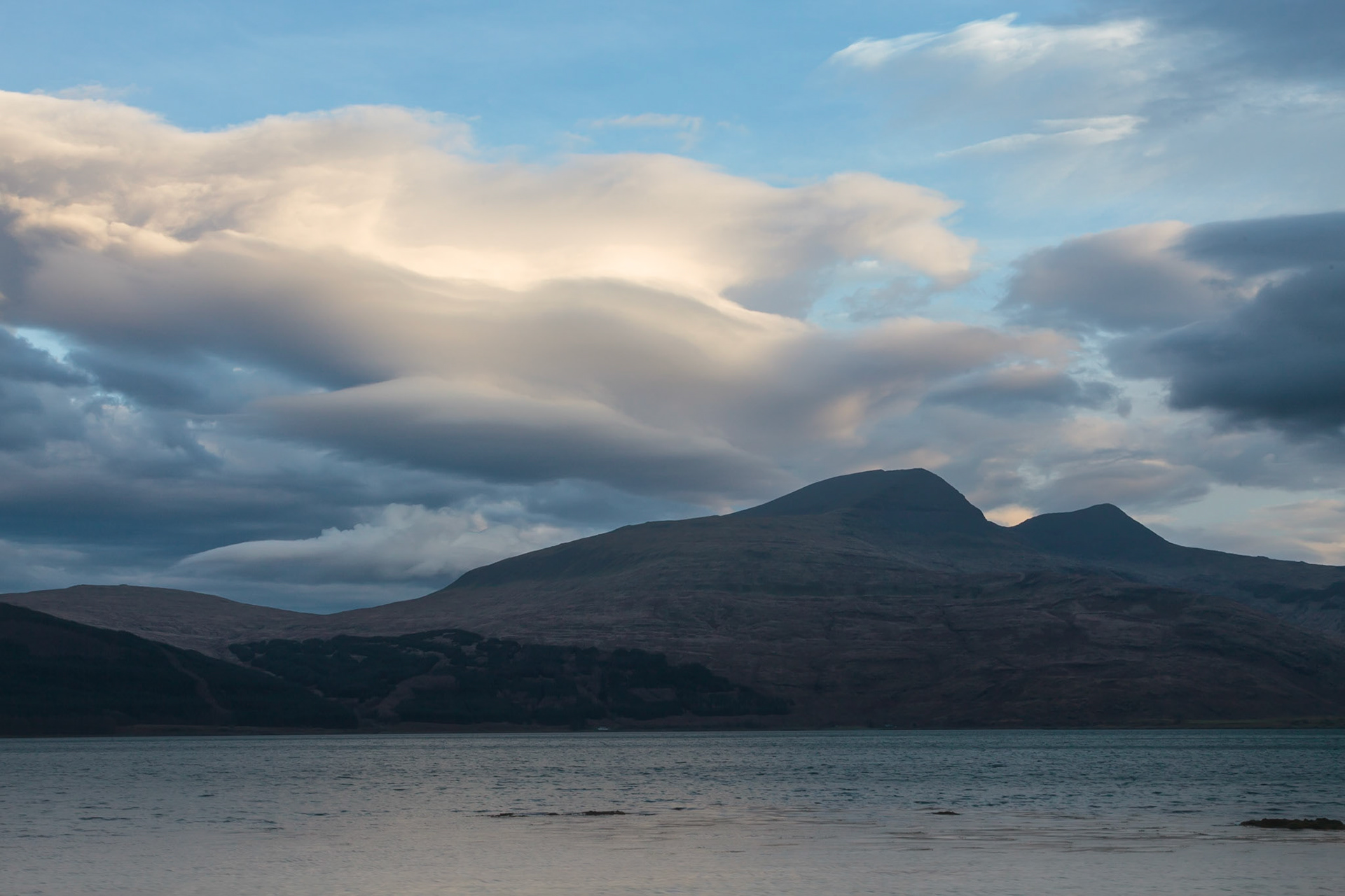 Clouds over Mull, Scotland